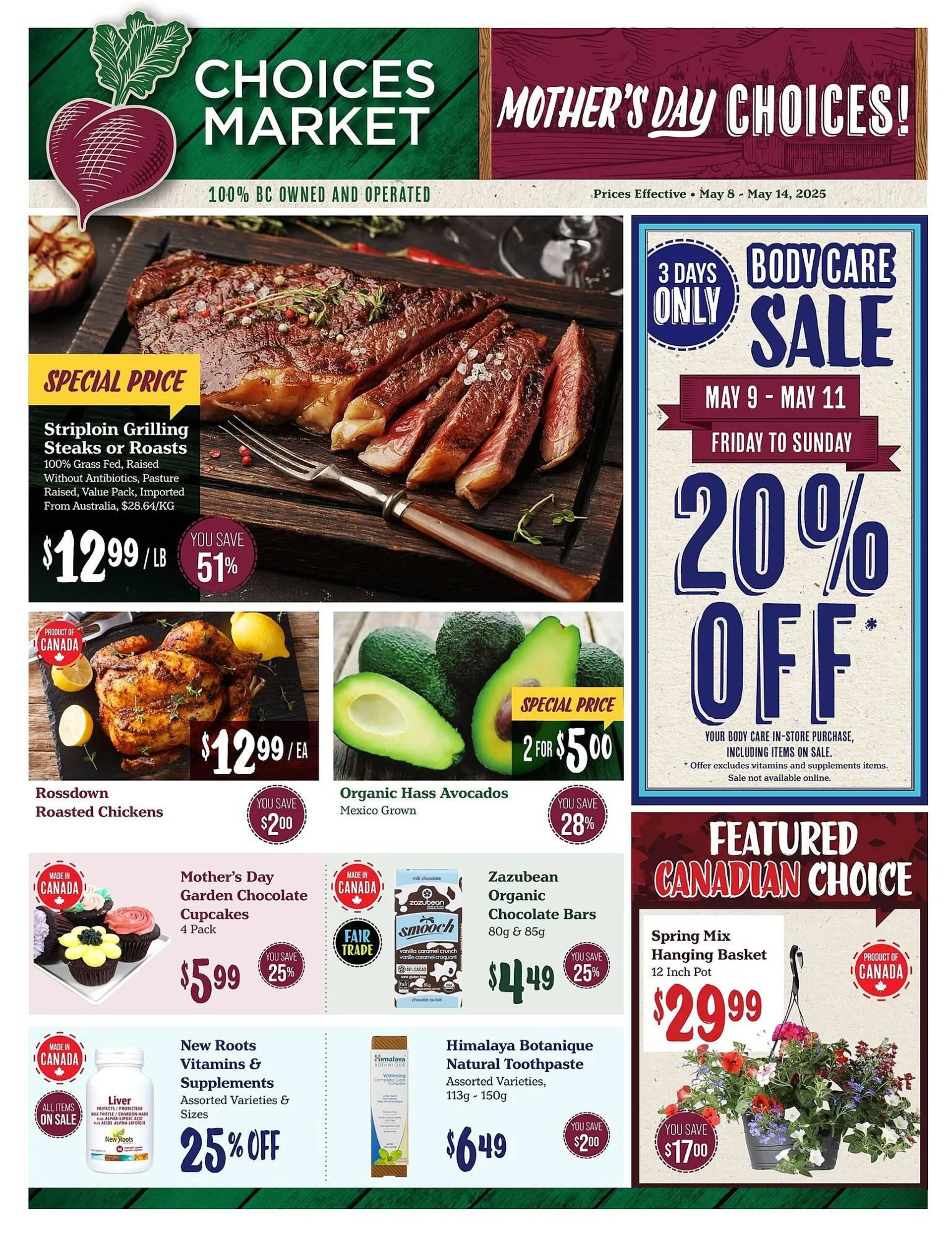 Choices Market flyer - 1