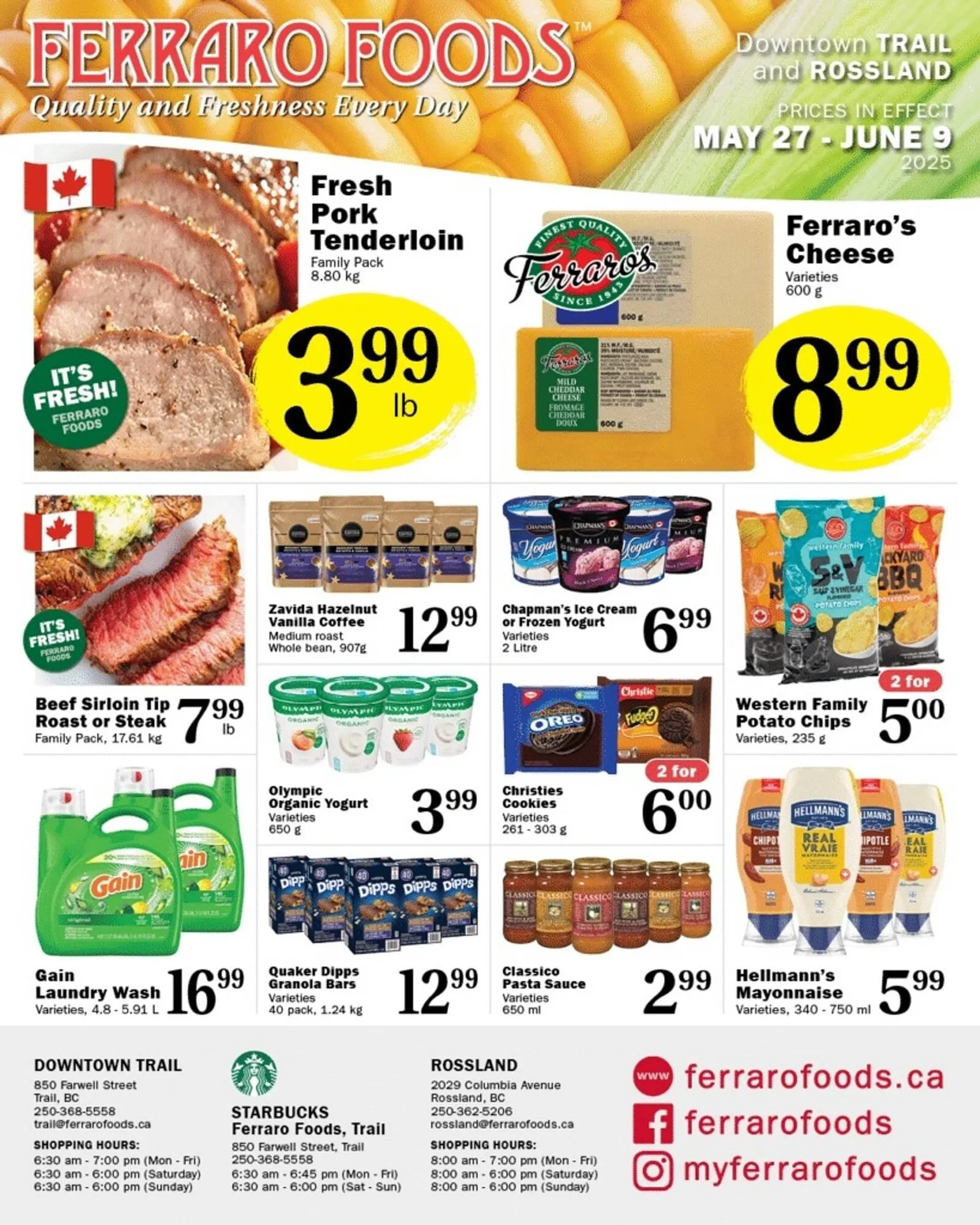 Ferraro Foods flyer from May 27 to June 9 2025 - flyer page 1