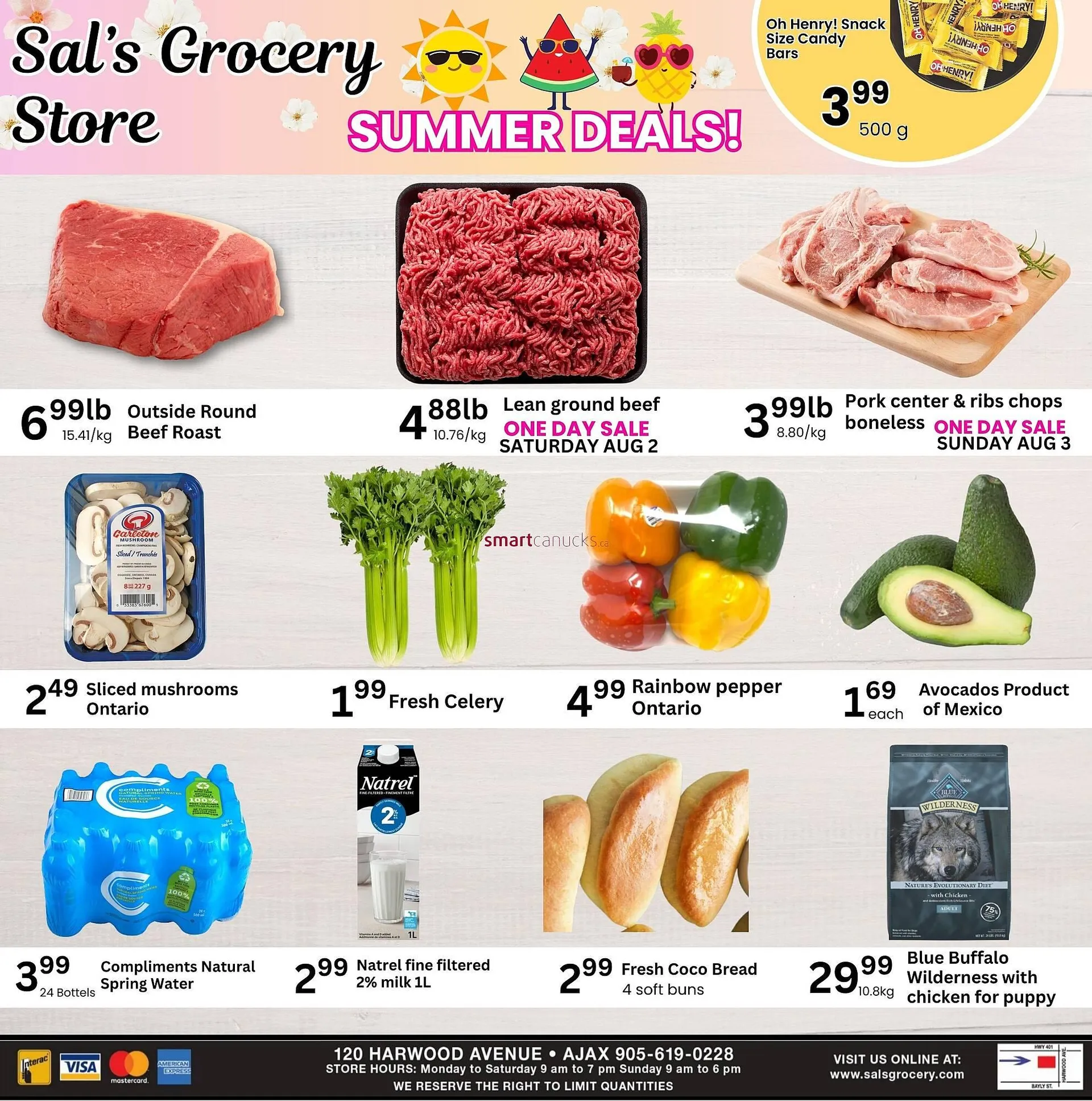 Sal's Grocery flyer from August 1 to August 7 2025 - flyer page 1