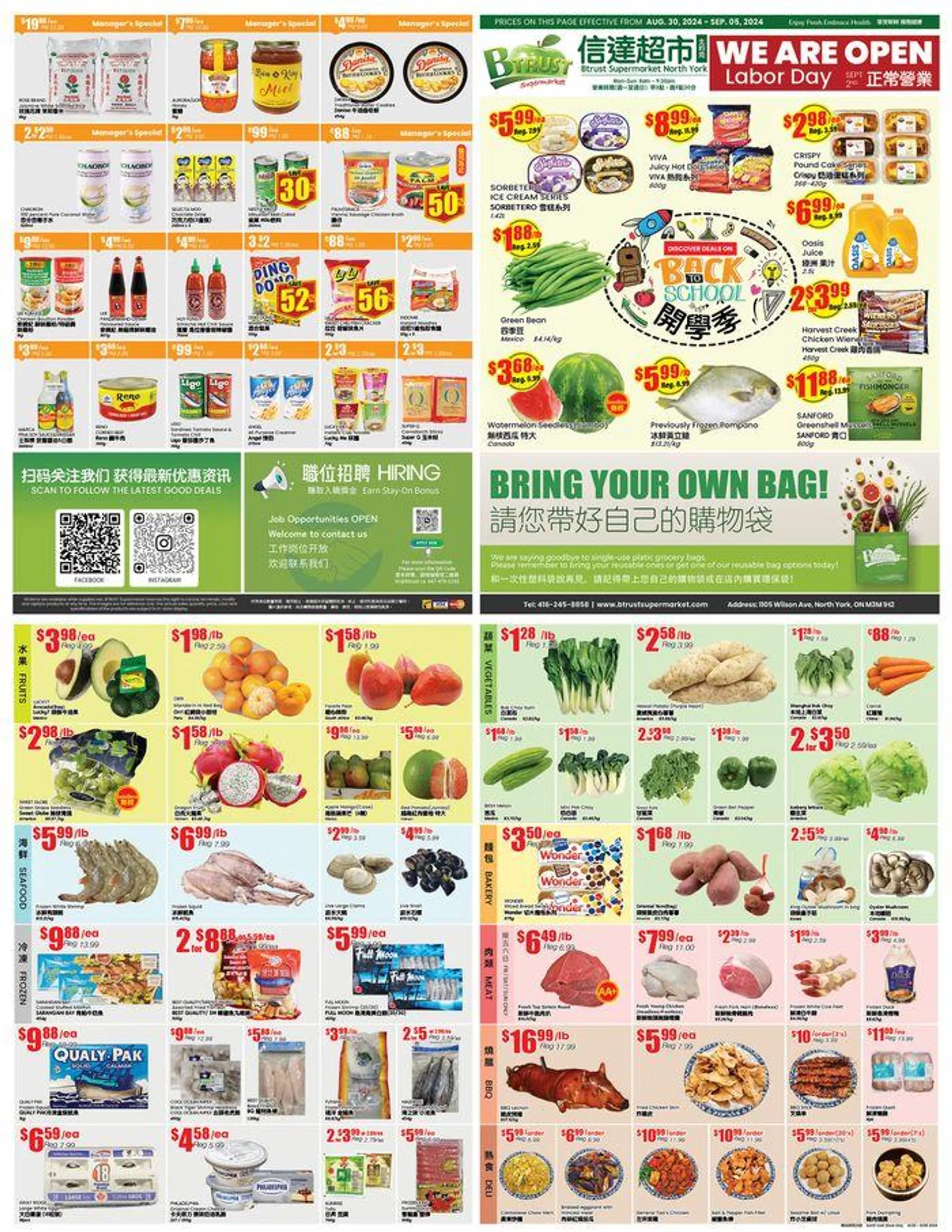 Btrust Supermarket flyer - 1