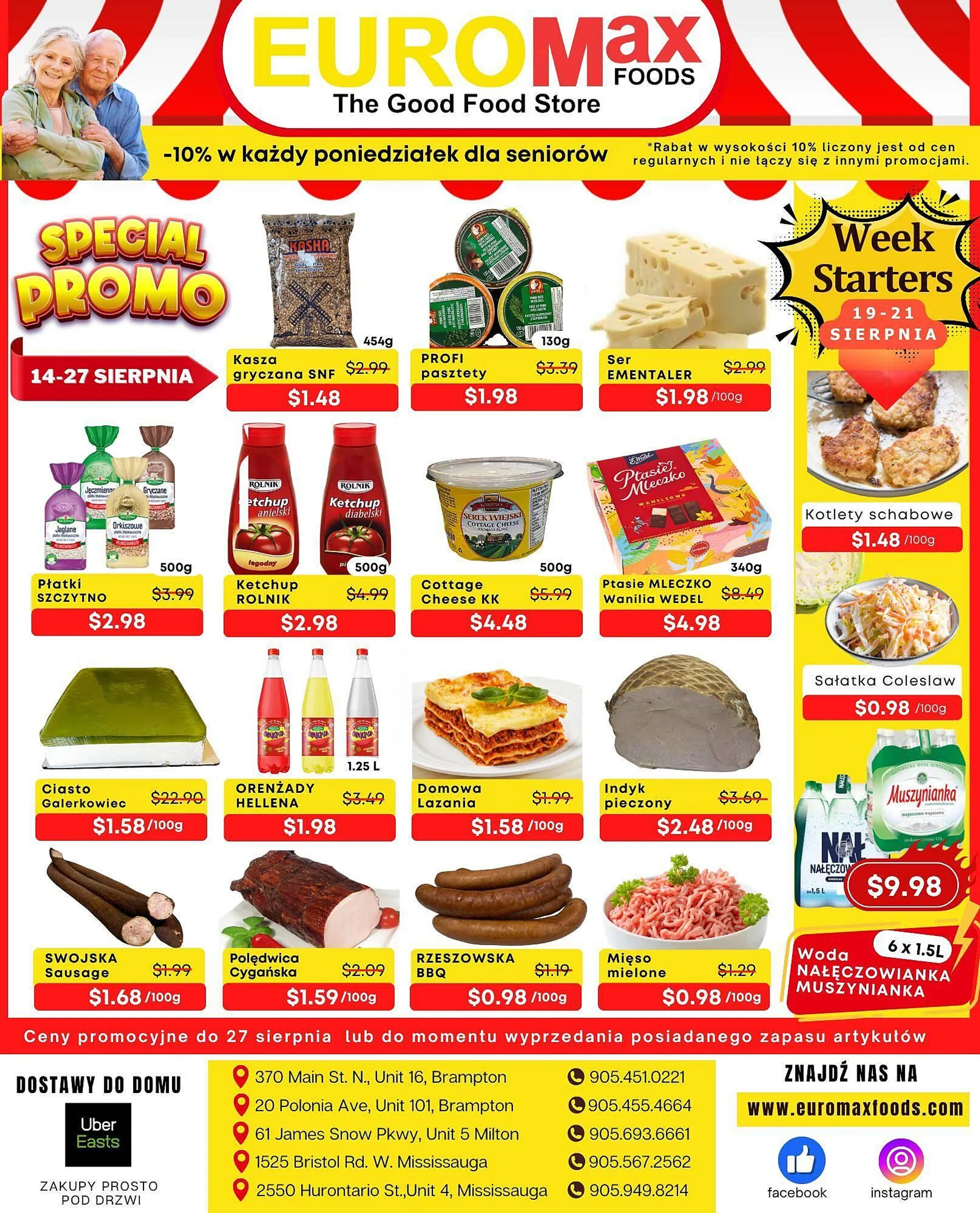 EuroMax Foods flyer - 1