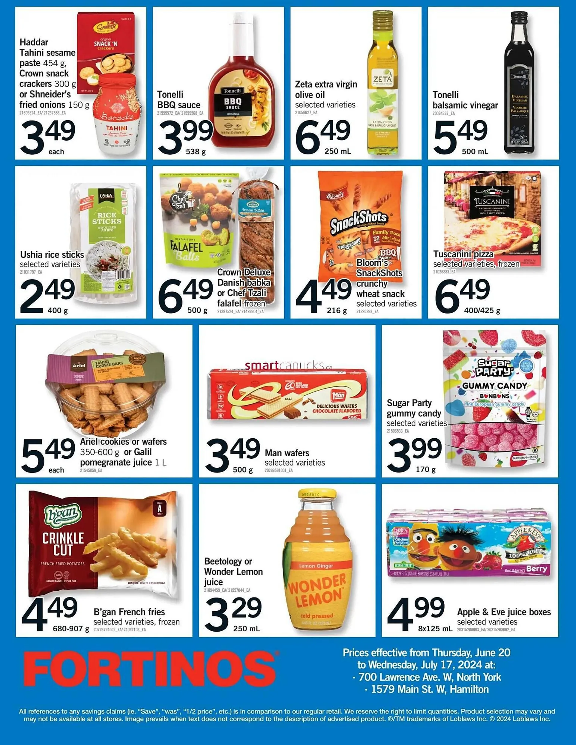 Fortinos flyer from June 27 to July 3 2024 - flyer page 25