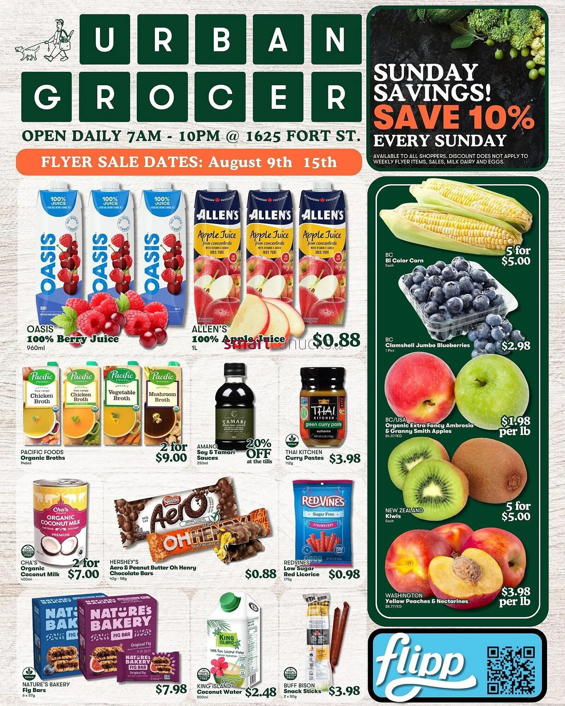 Urban Grocer flyer - 1