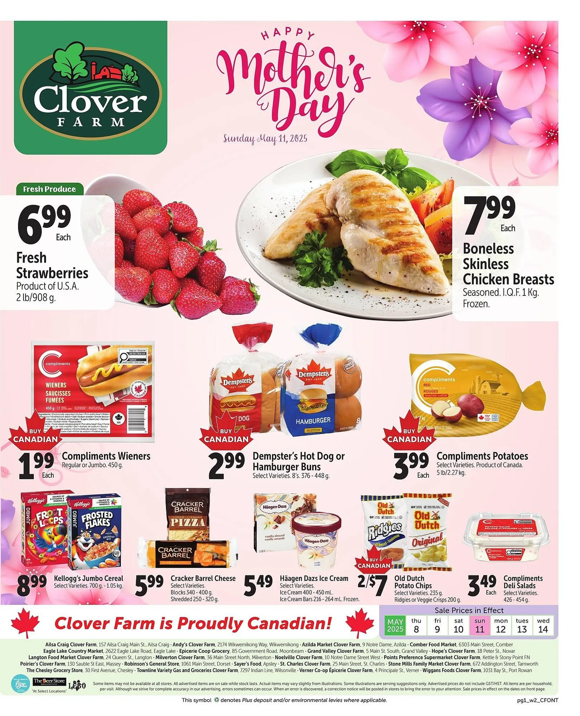 Clover Farm flyer - 1