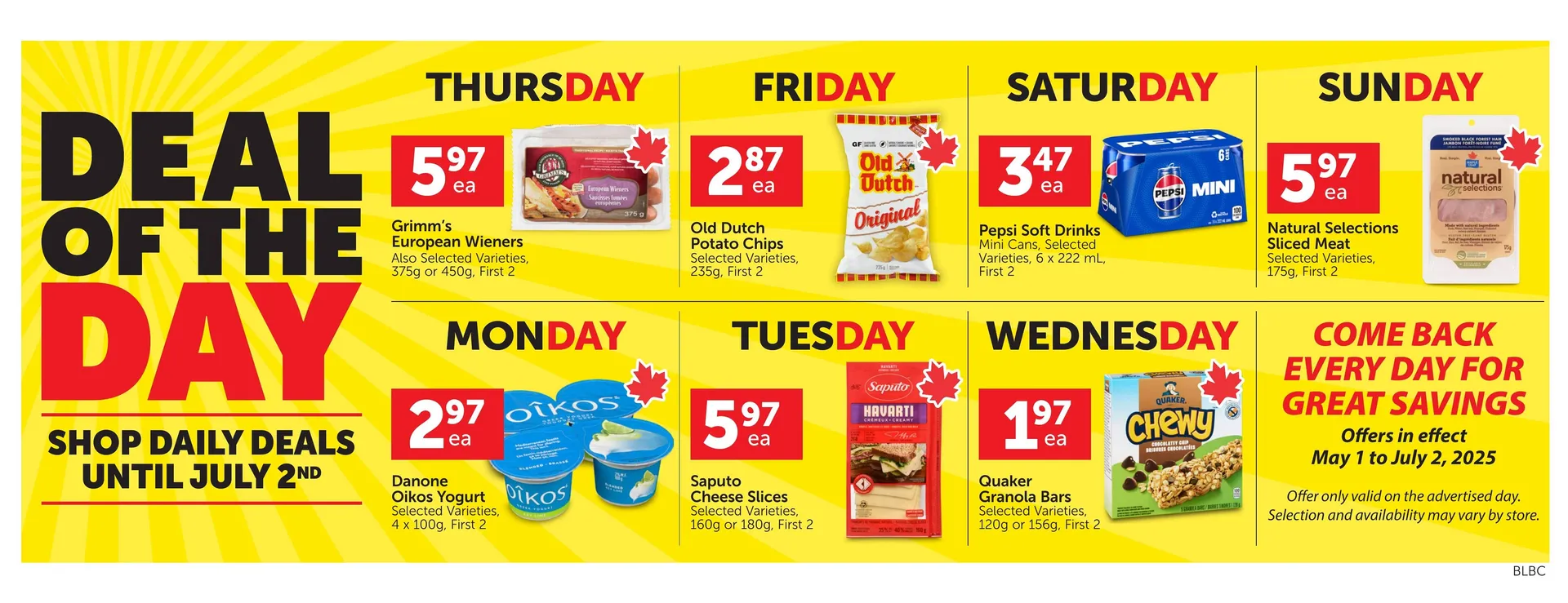 Buy-Low Foods flyer from May 15 to May 21 2025 - flyer page 2