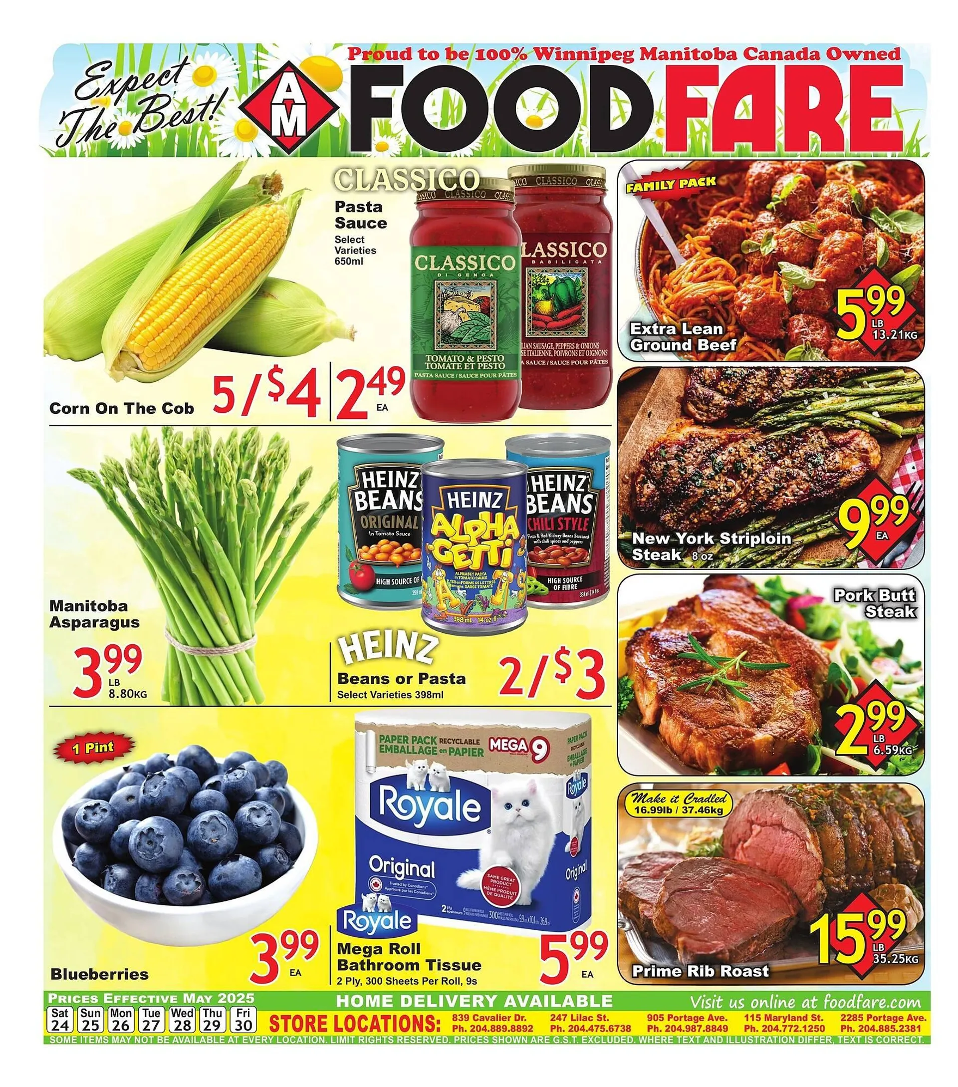 Food Fare flyer from May 23 to May 29 2025 - flyer page 1