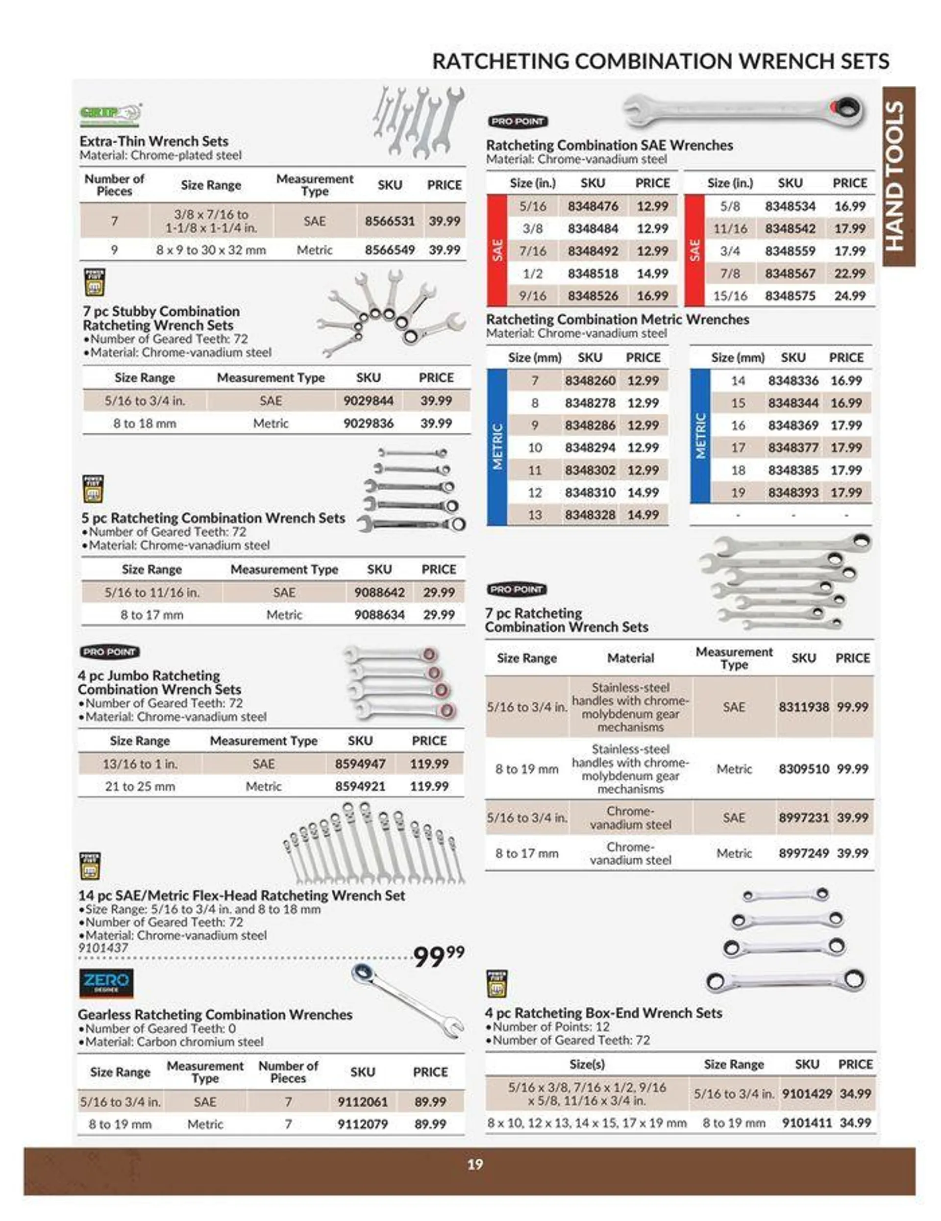 Hand Tools Catalogue from April 23 to April 22 2025 - flyer page 19