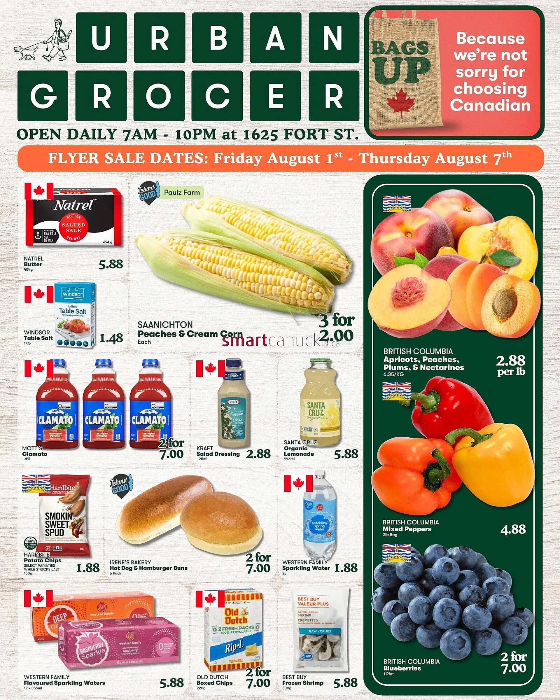 Urban Grocer flyer from August 1 to August 7 2025 - flyer page 1
