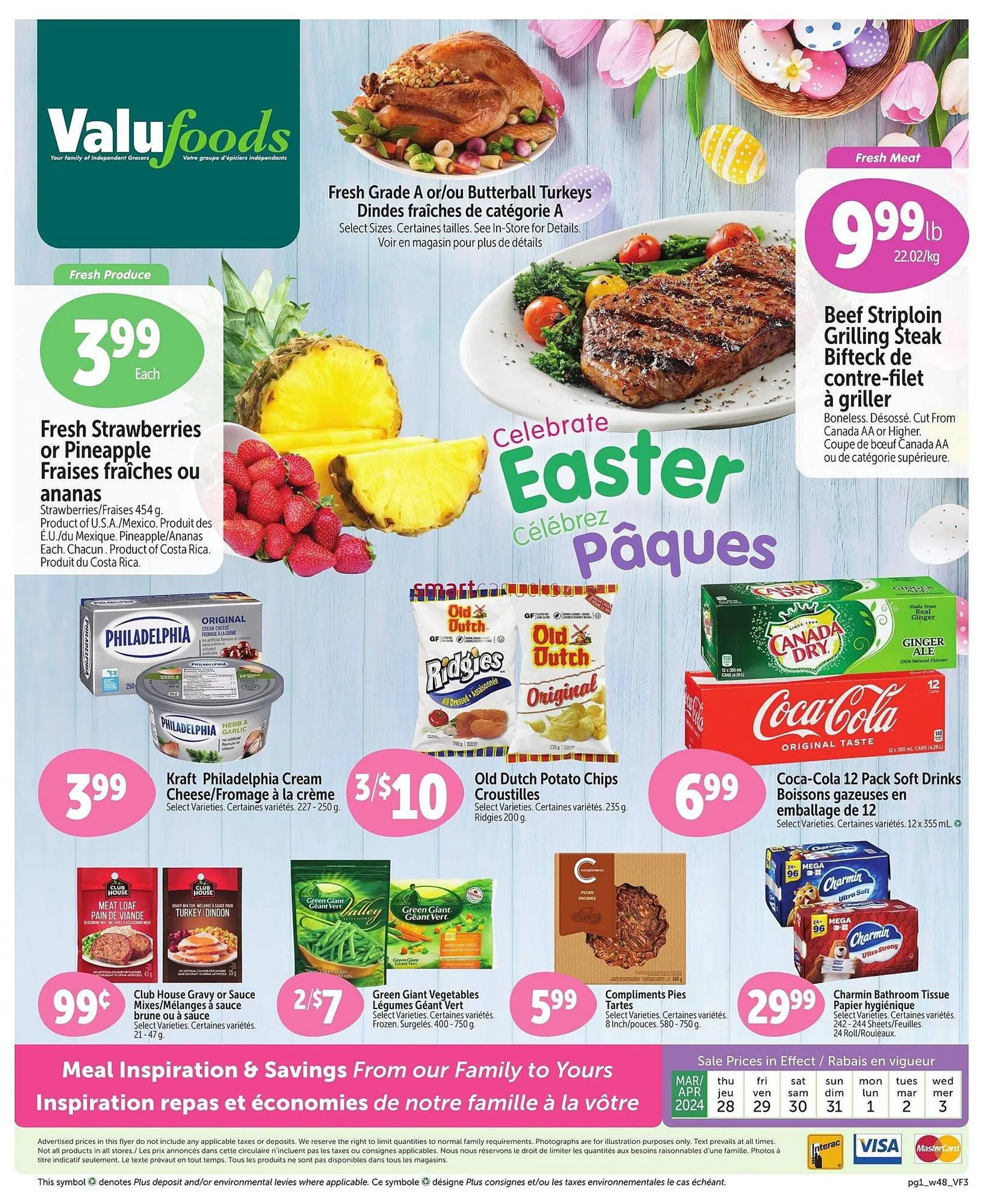 ValuFoods flyer from March 27 to April 2 2024 - flyer page 1