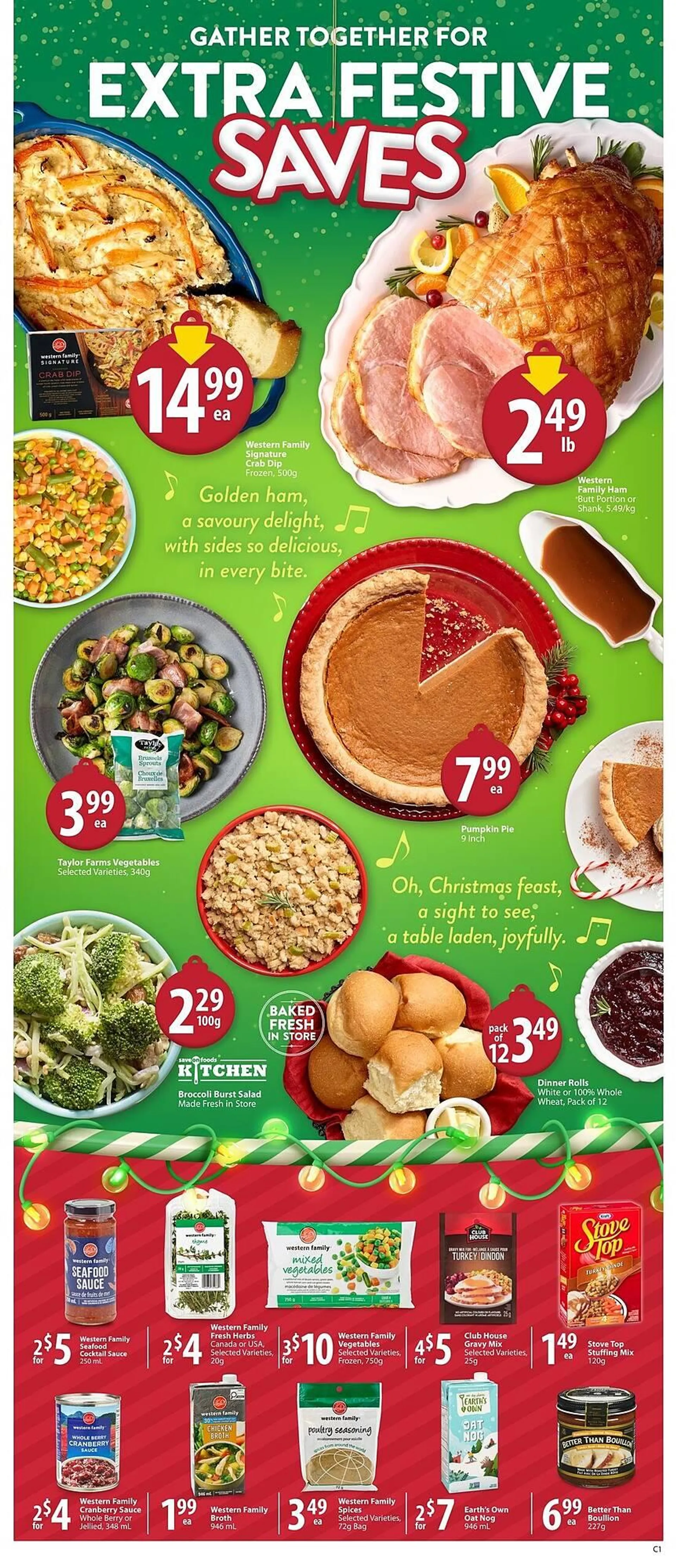 Save on Foods flyer from December 19 to December 25 2024 - flyer page 2