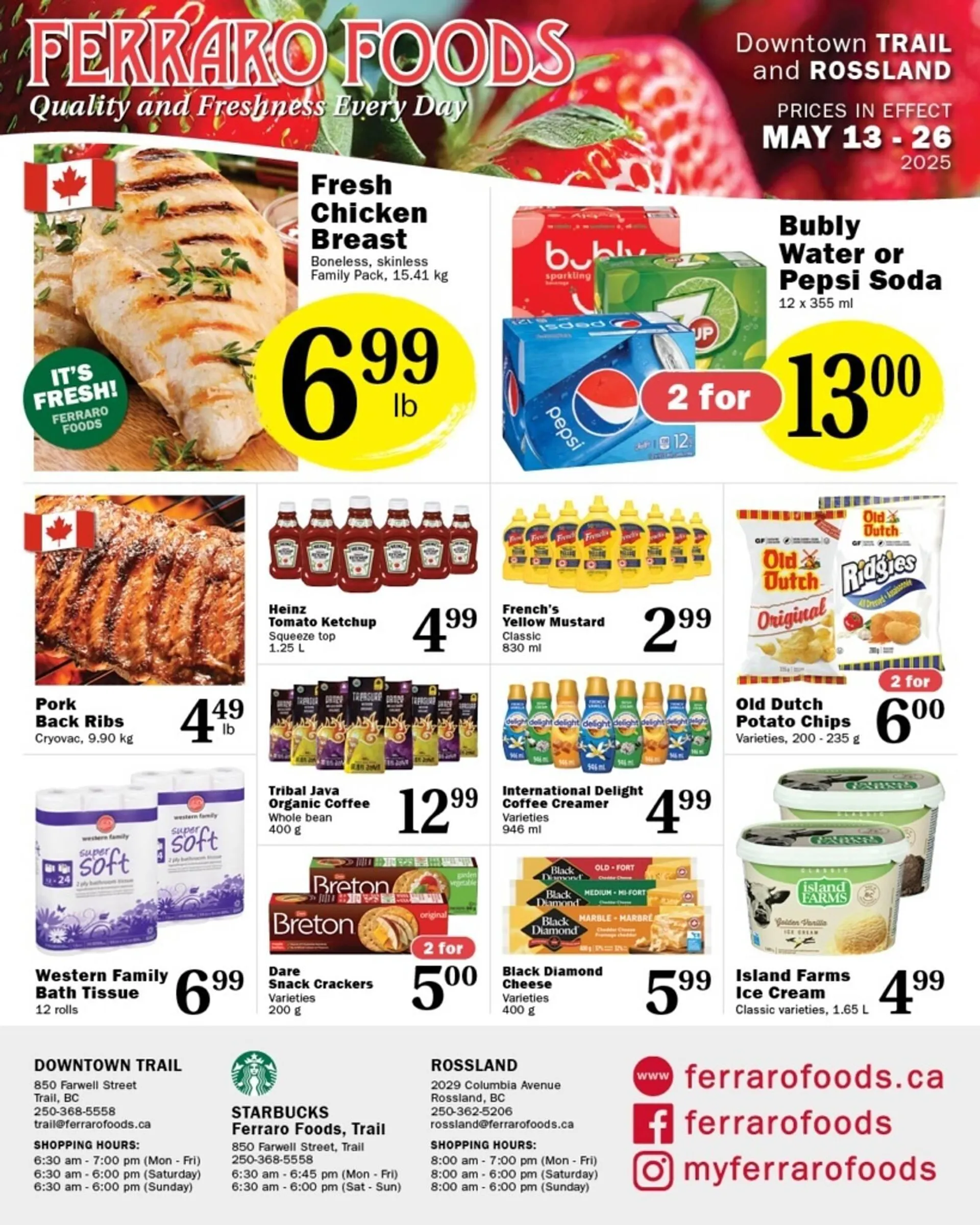 Ferraro Foods flyer - 1