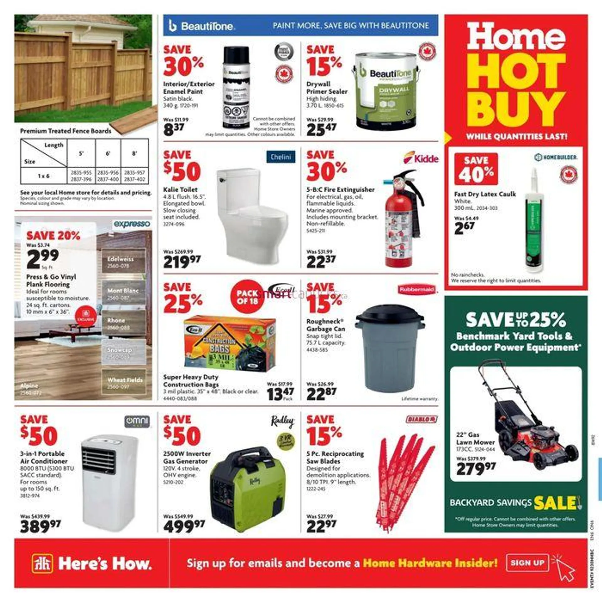 Home Hardware weekly flyer from July 25 to July 31 2024 - flyer page 12