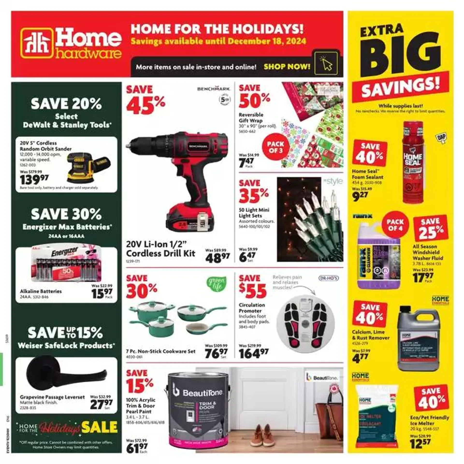 Home Hardware weekly flyer - 1