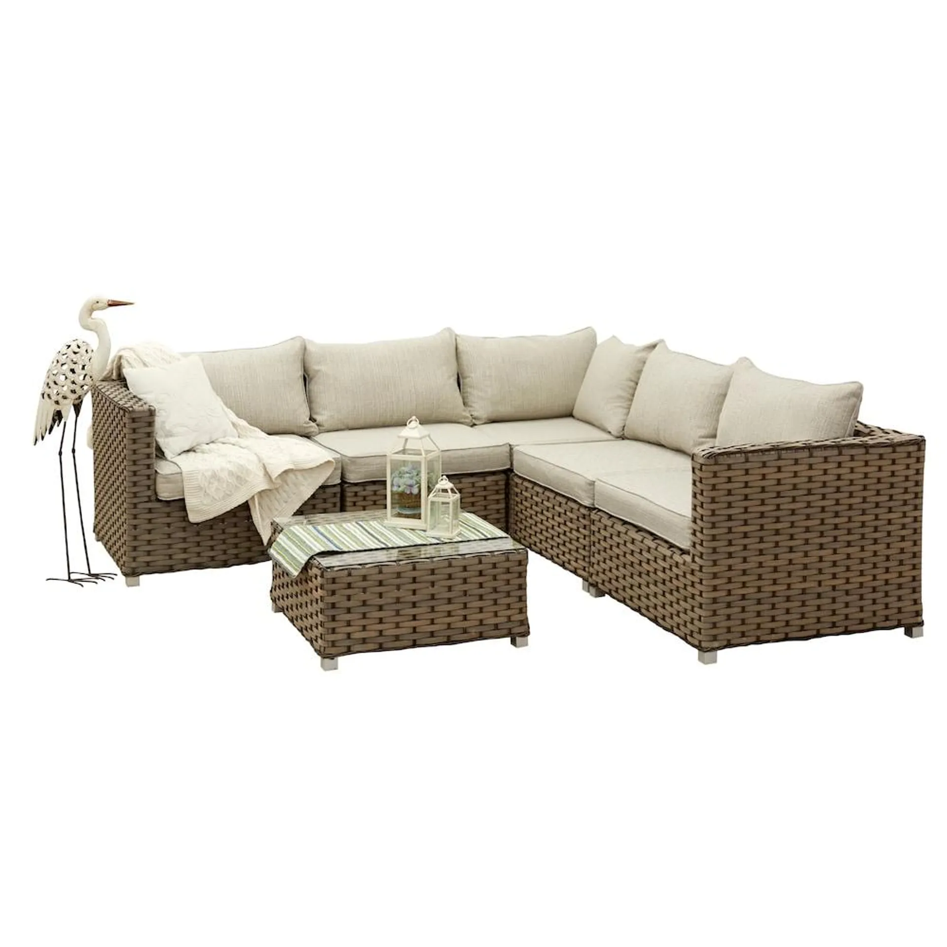 Spanish Bay 6-Piece Patio Sectional Set