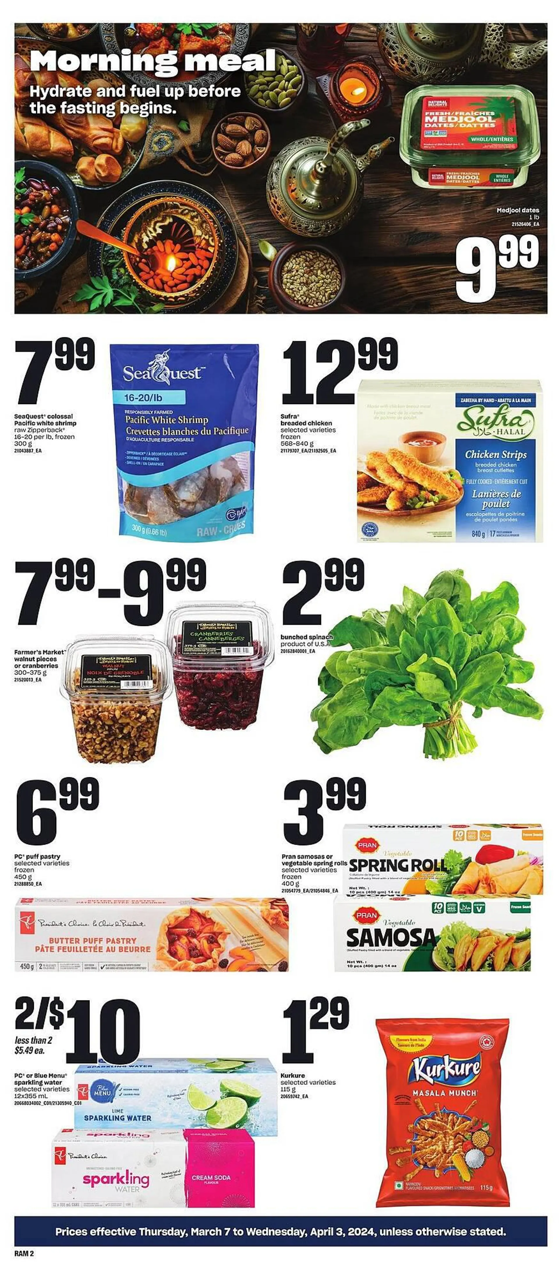 Atlantic Superstore flyer from March 7 to April 3 2024 - flyer page 2