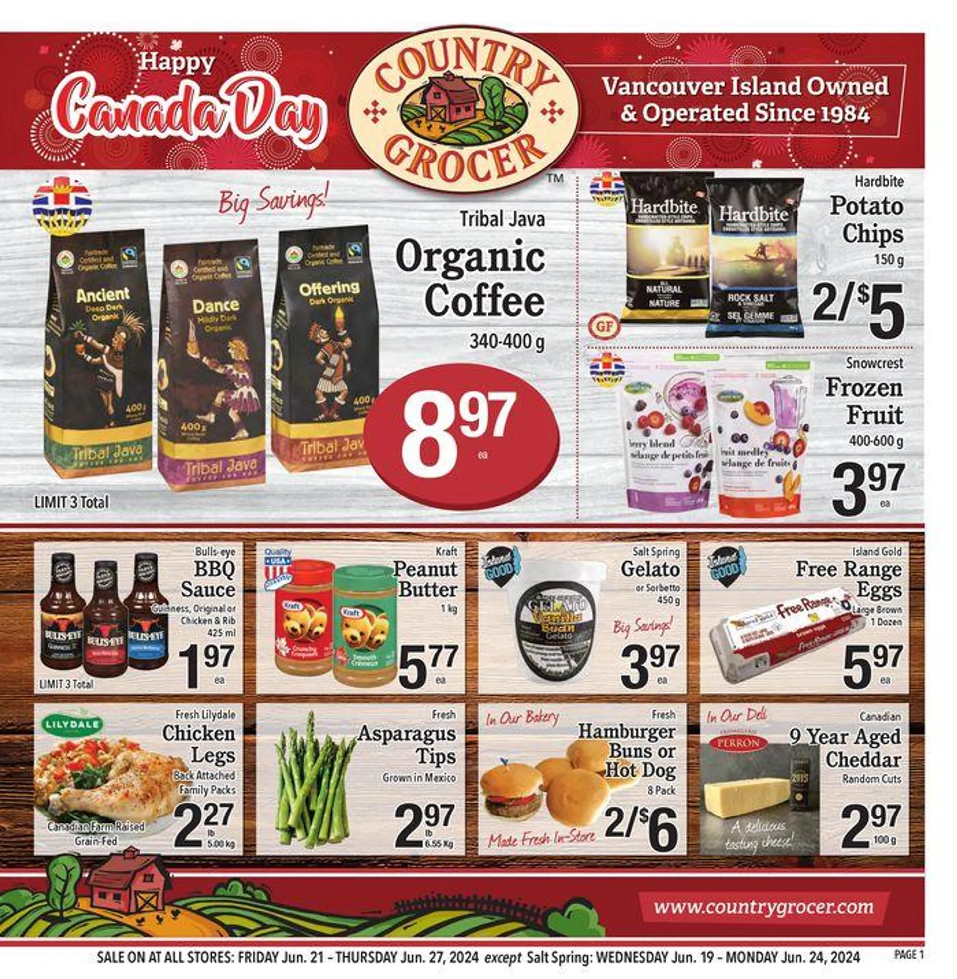 Country Grocer Full Flyer - 1