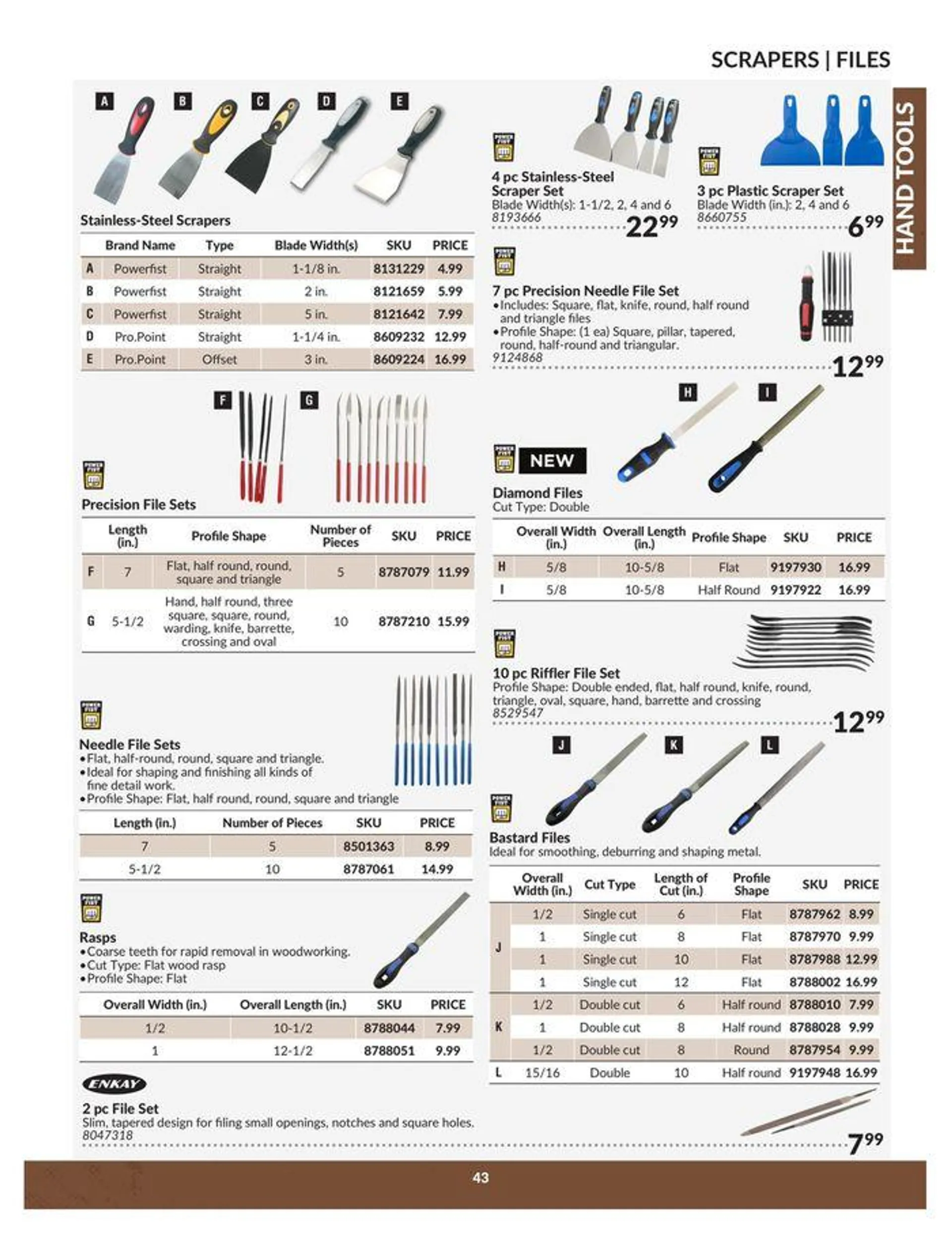 Hand Tools Catalogue from April 23 to April 22 2025 - flyer page 43