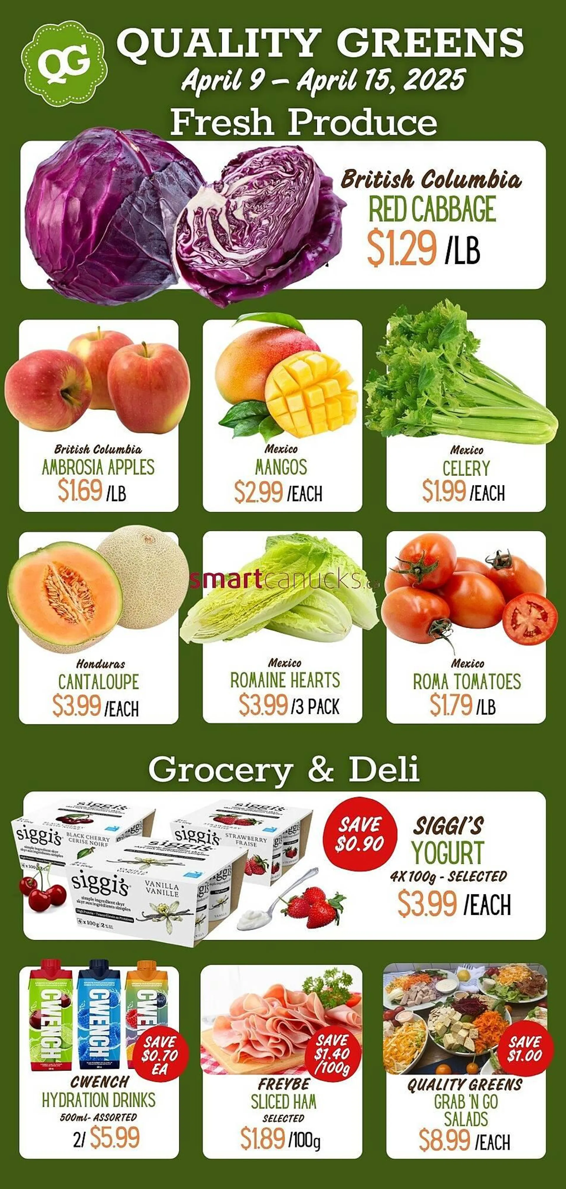 Quality Greens flyer - 1