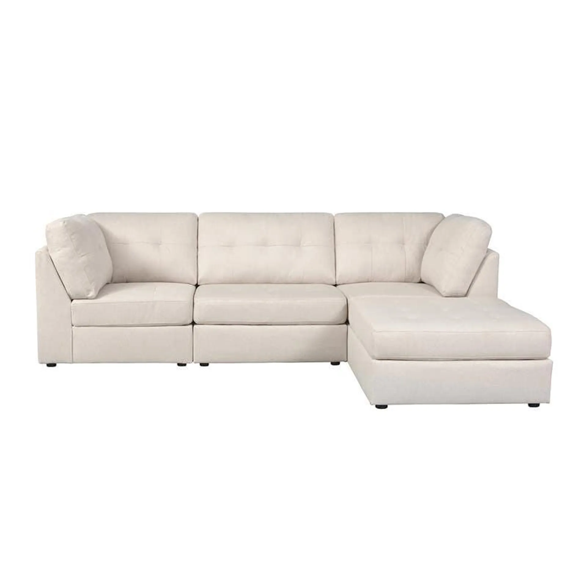 Sectionnel modulaire avec ottoman - 4 mcx