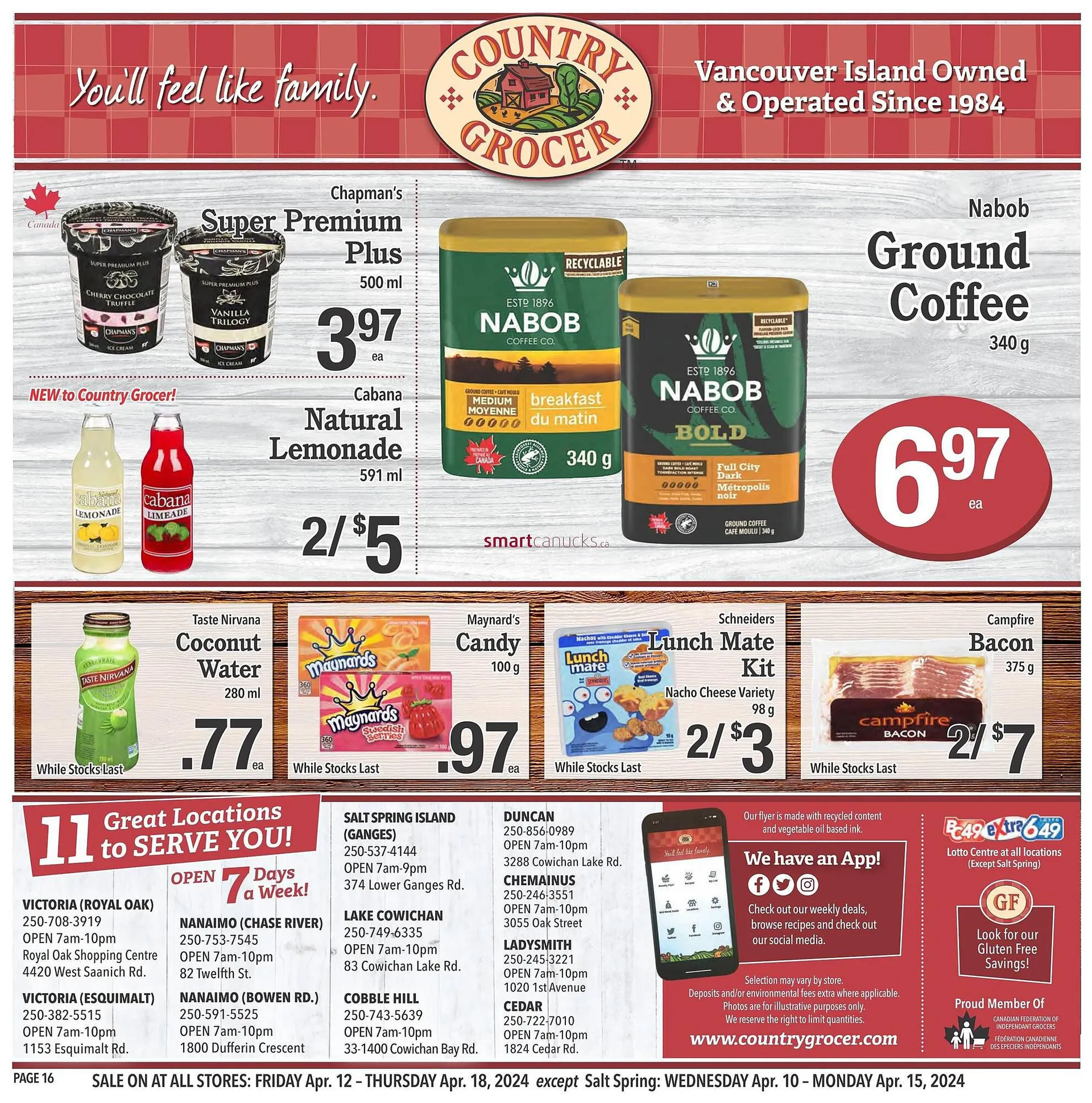 Country Grocer flyer from April 11 to April 17 2024 - flyer page 16