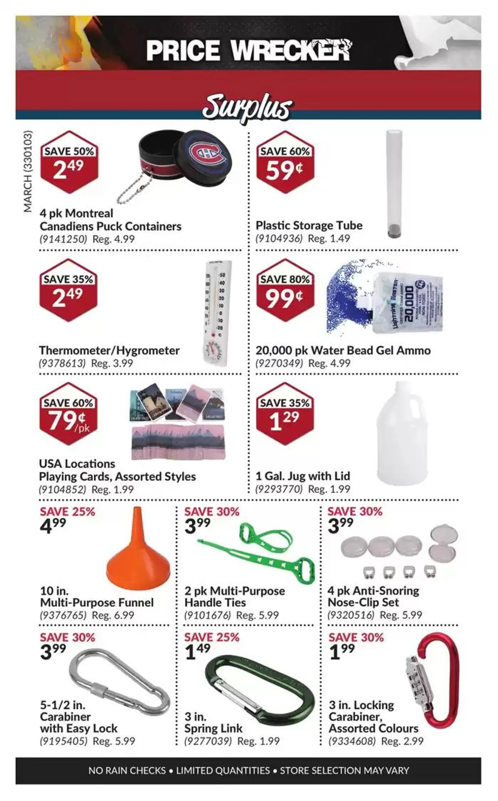 Price Wrecker from March 1 to March 31 2025 - flyer page 13