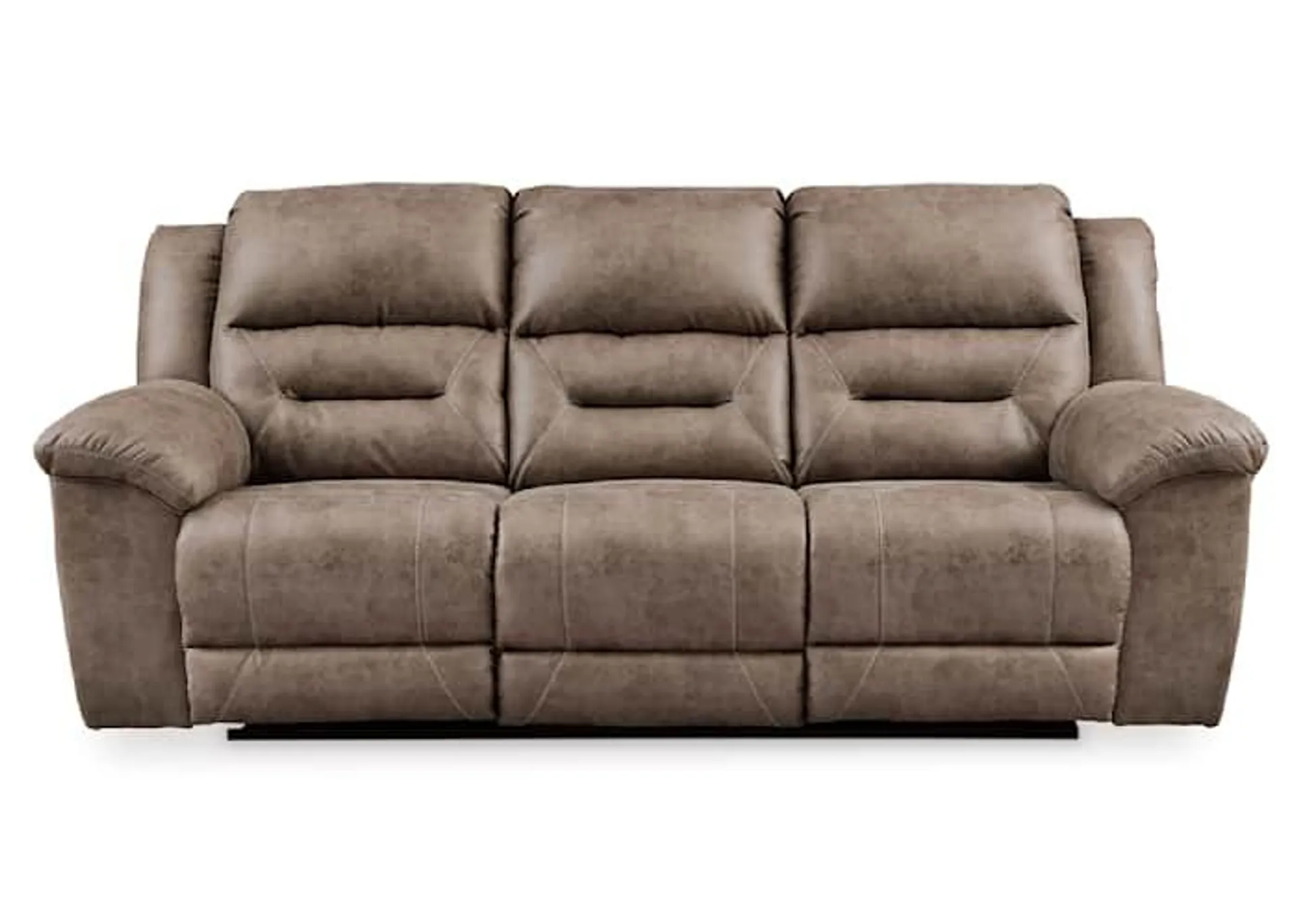 Stoneland Reclining Sofa - Fossil