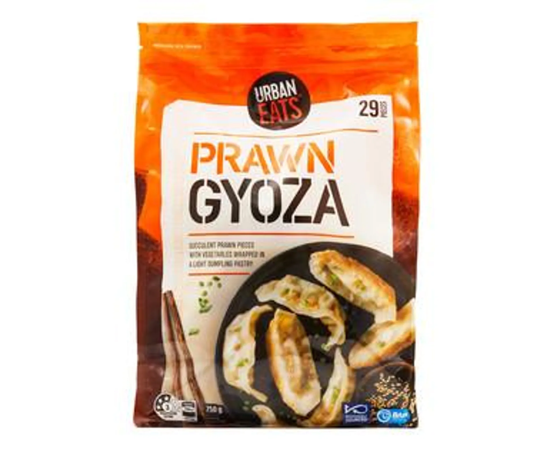 Urban Eats Prawn Gyoza 750g