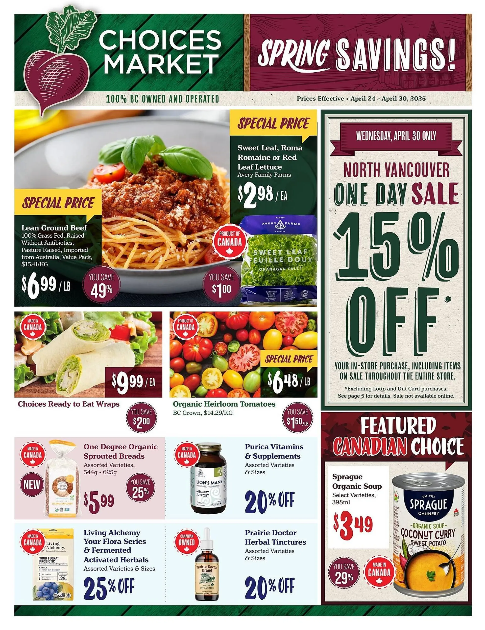 Choices Market flyer - 1
