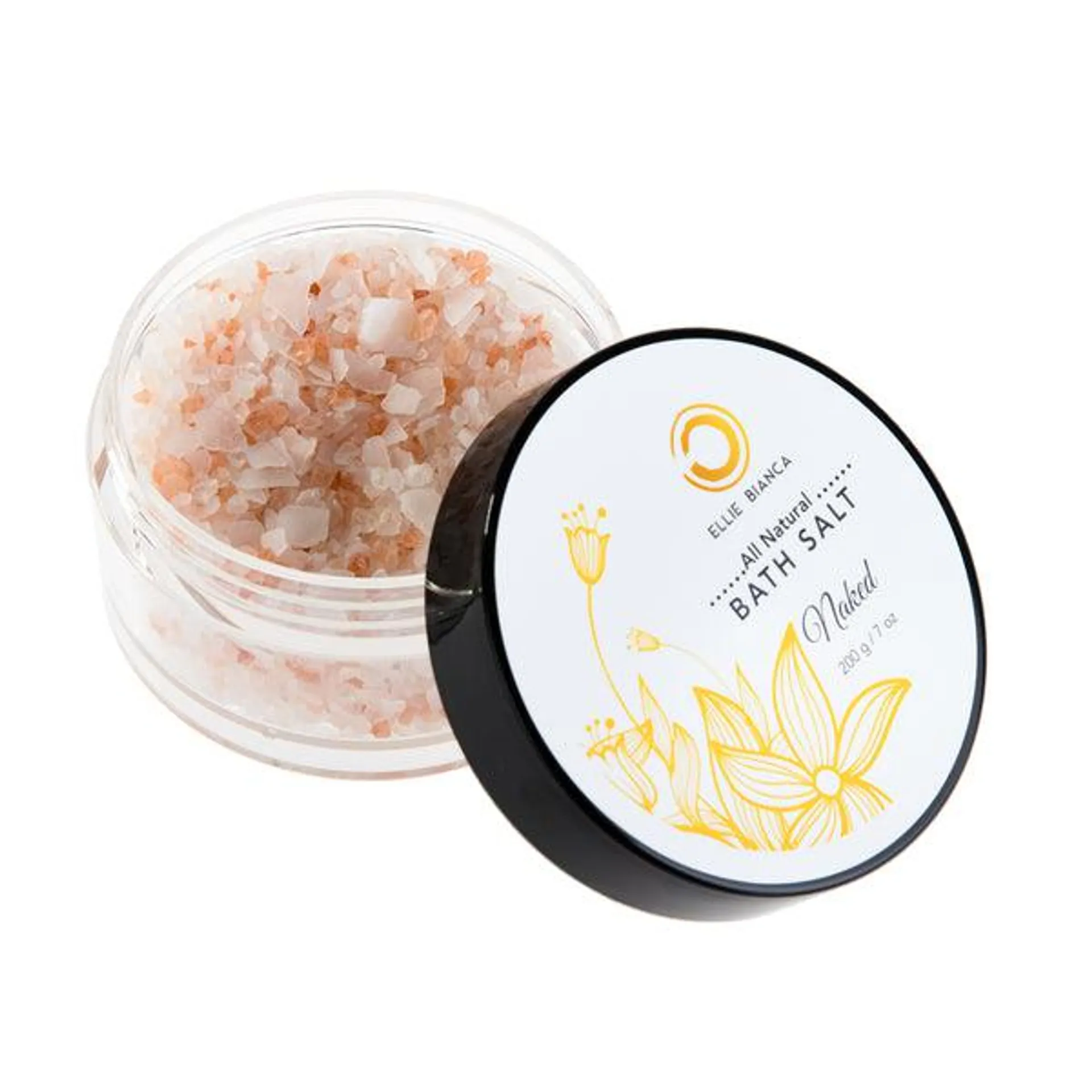 Naked Bath Salt 210g- Ellie Bianca