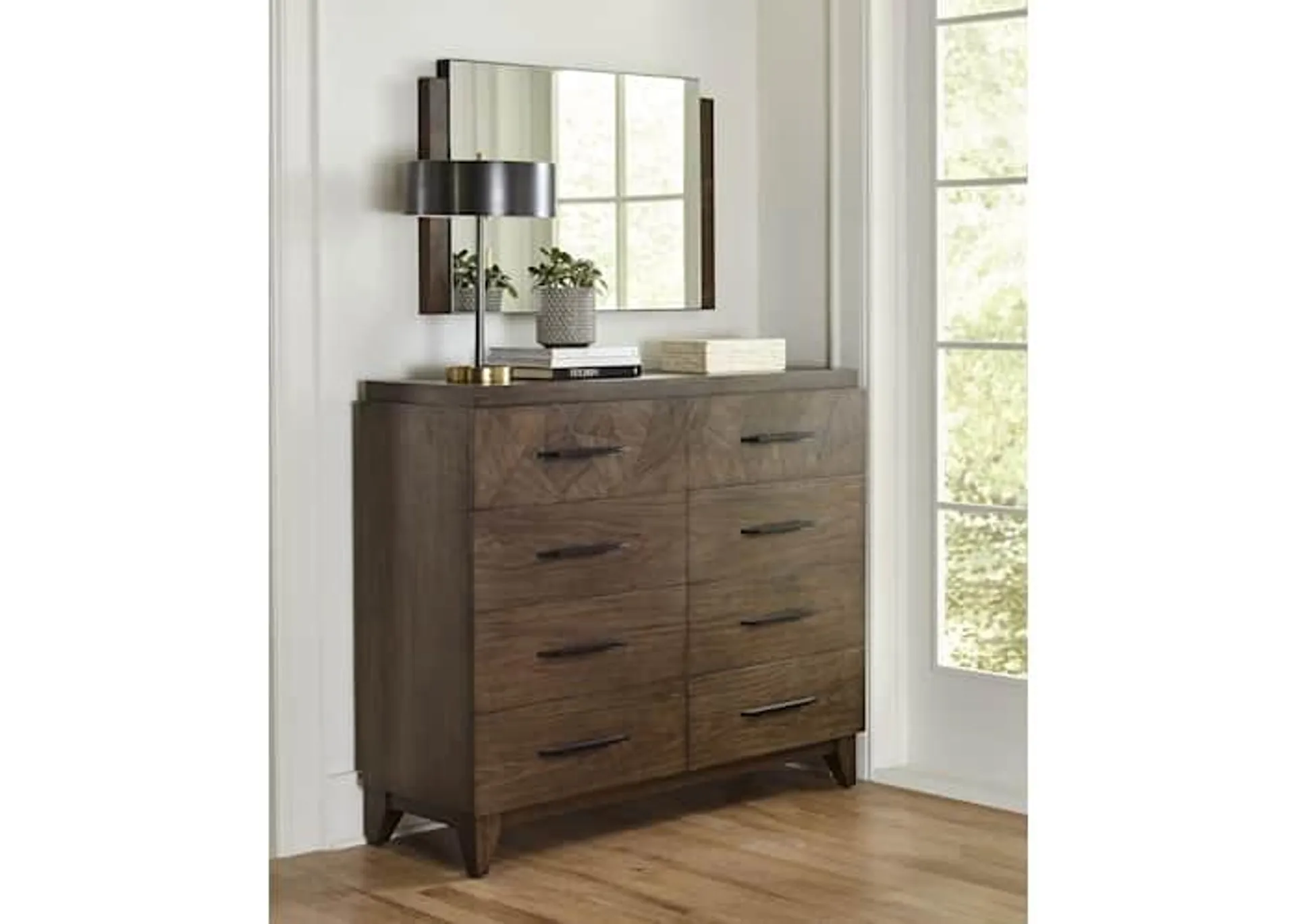Broderick Chesser and Mirror - Wild Oats Brown