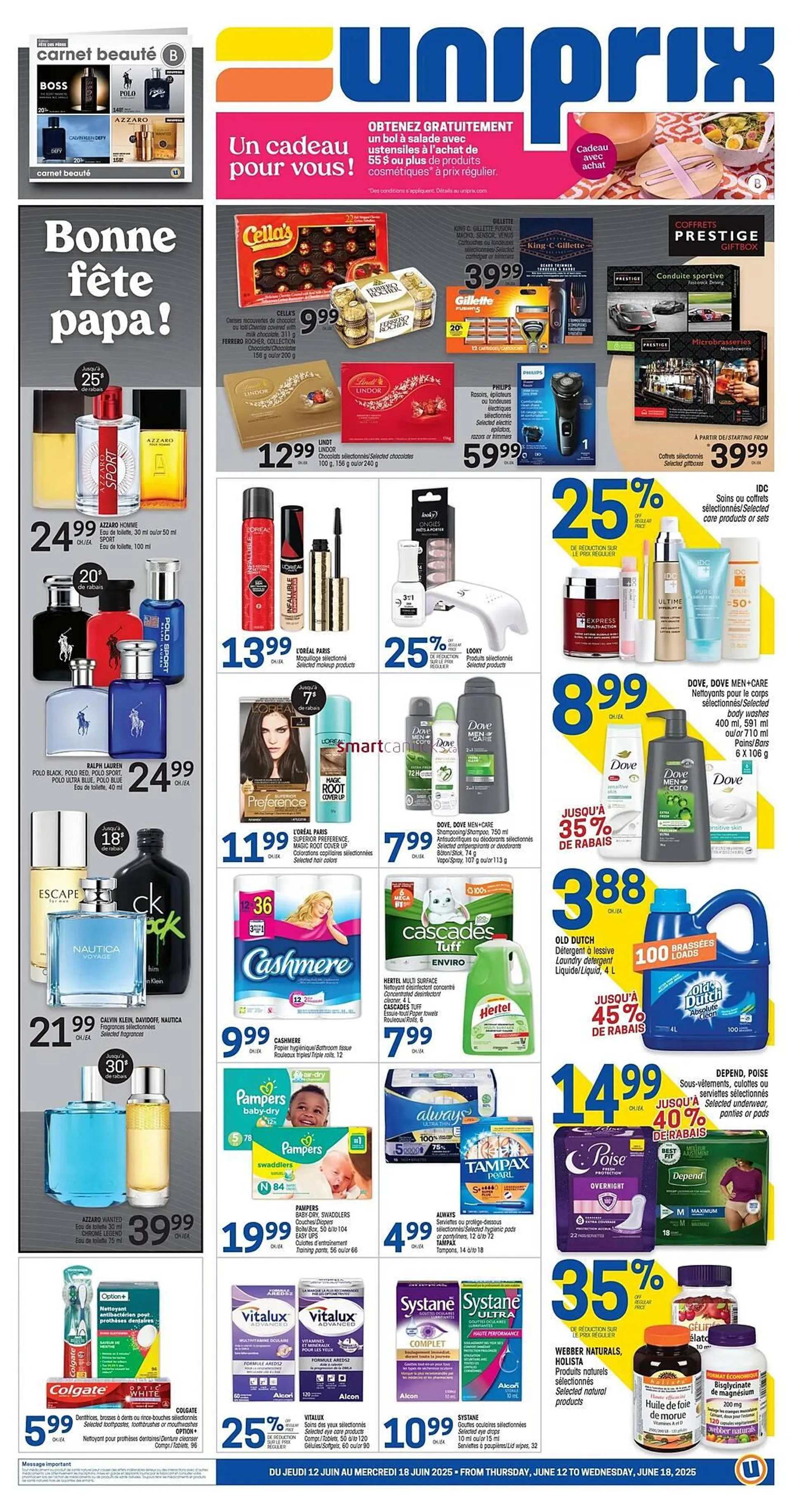 Uniprix flyer from June 10 to June 23 2025 - flyer page 1
