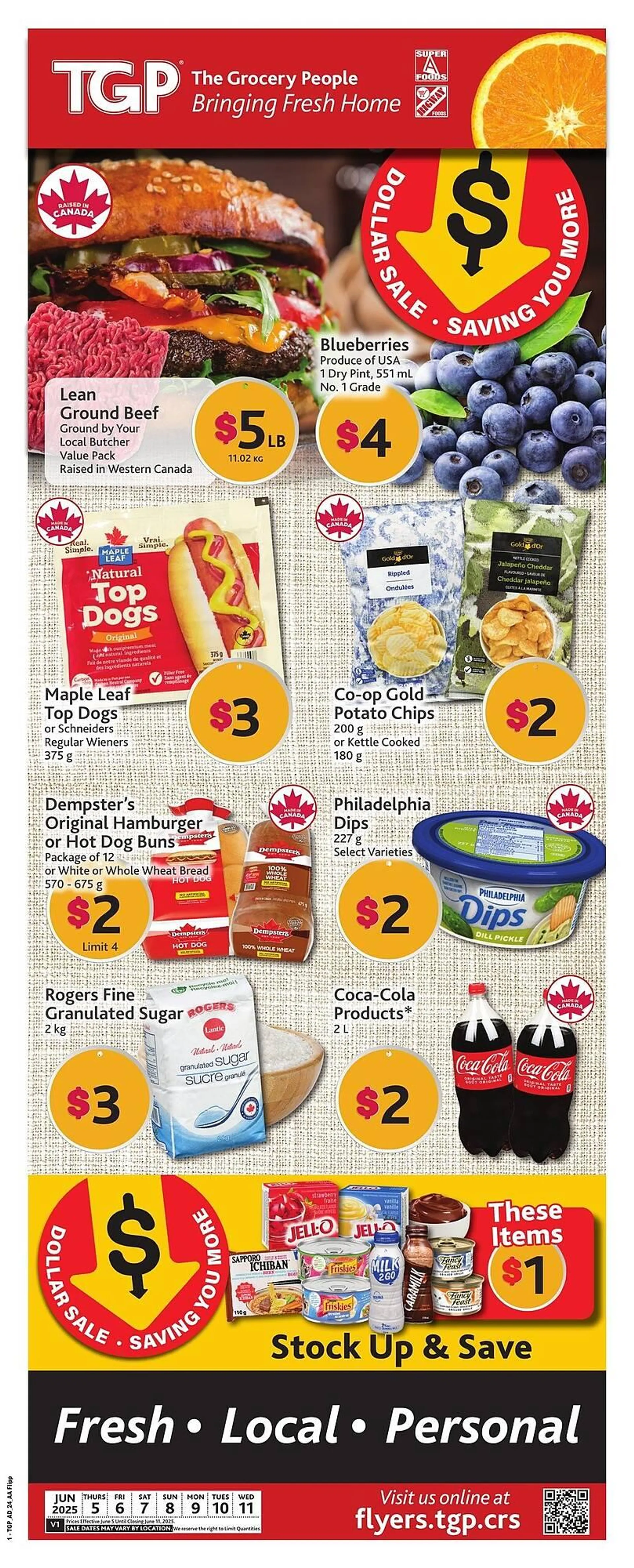 TGP The Grocery People flyer from June 4 to June 10 2025 - flyer page 1