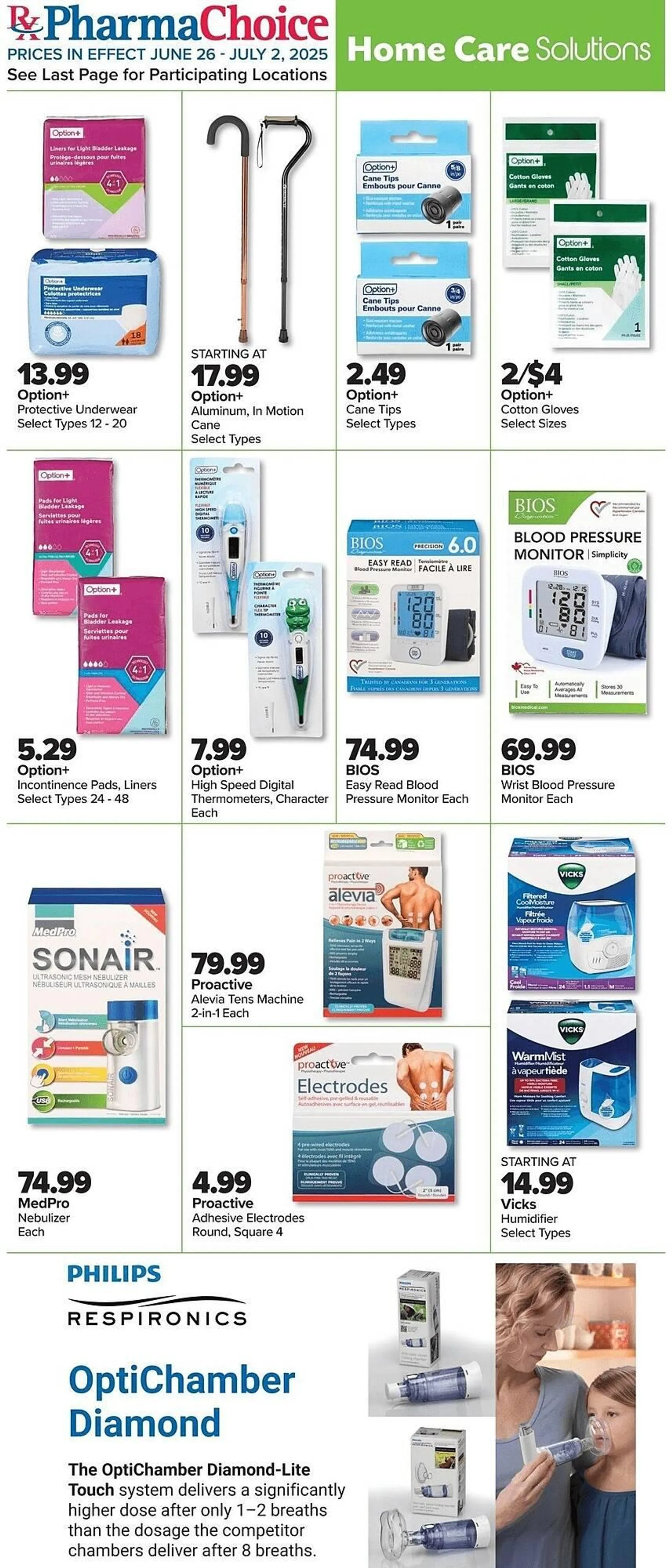 PharmaChoice flyer from June 26 to July 2 2025 - flyer page 1