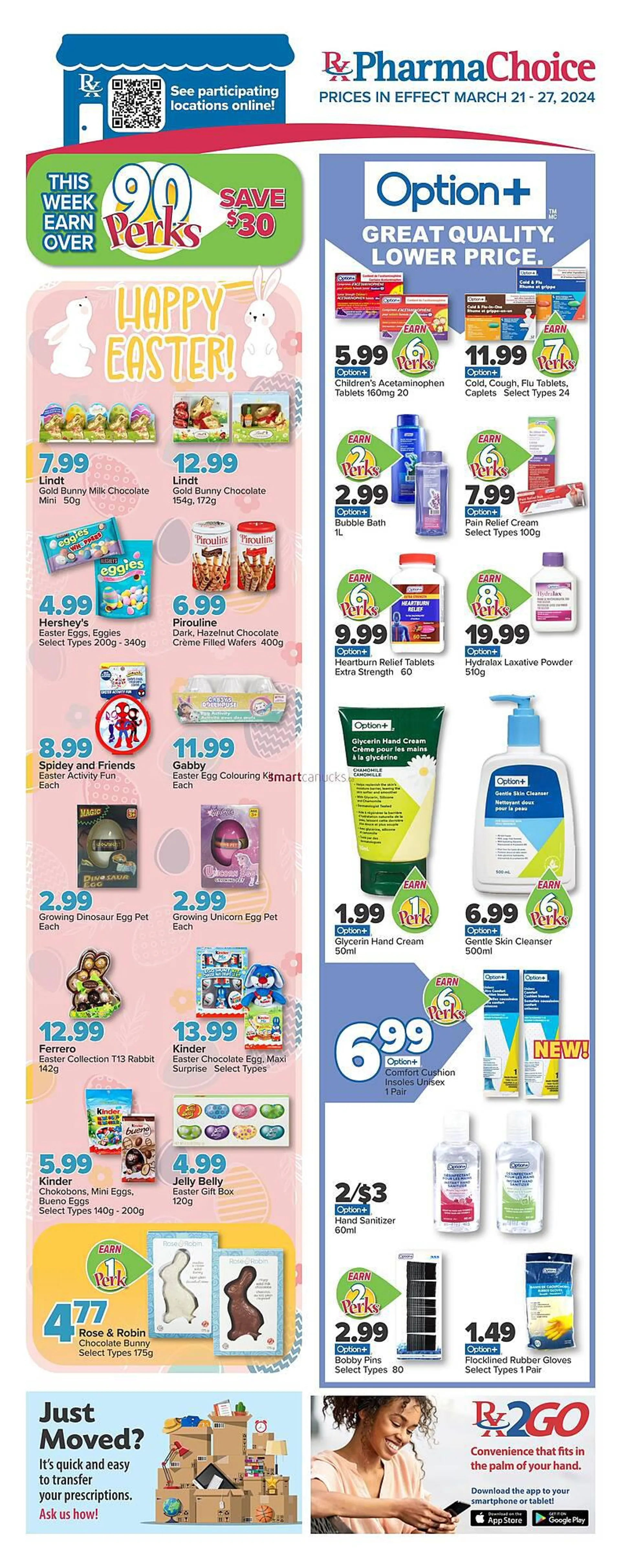 PharmaChoice flyer from March 21 to March 27 2024 - flyer page 1