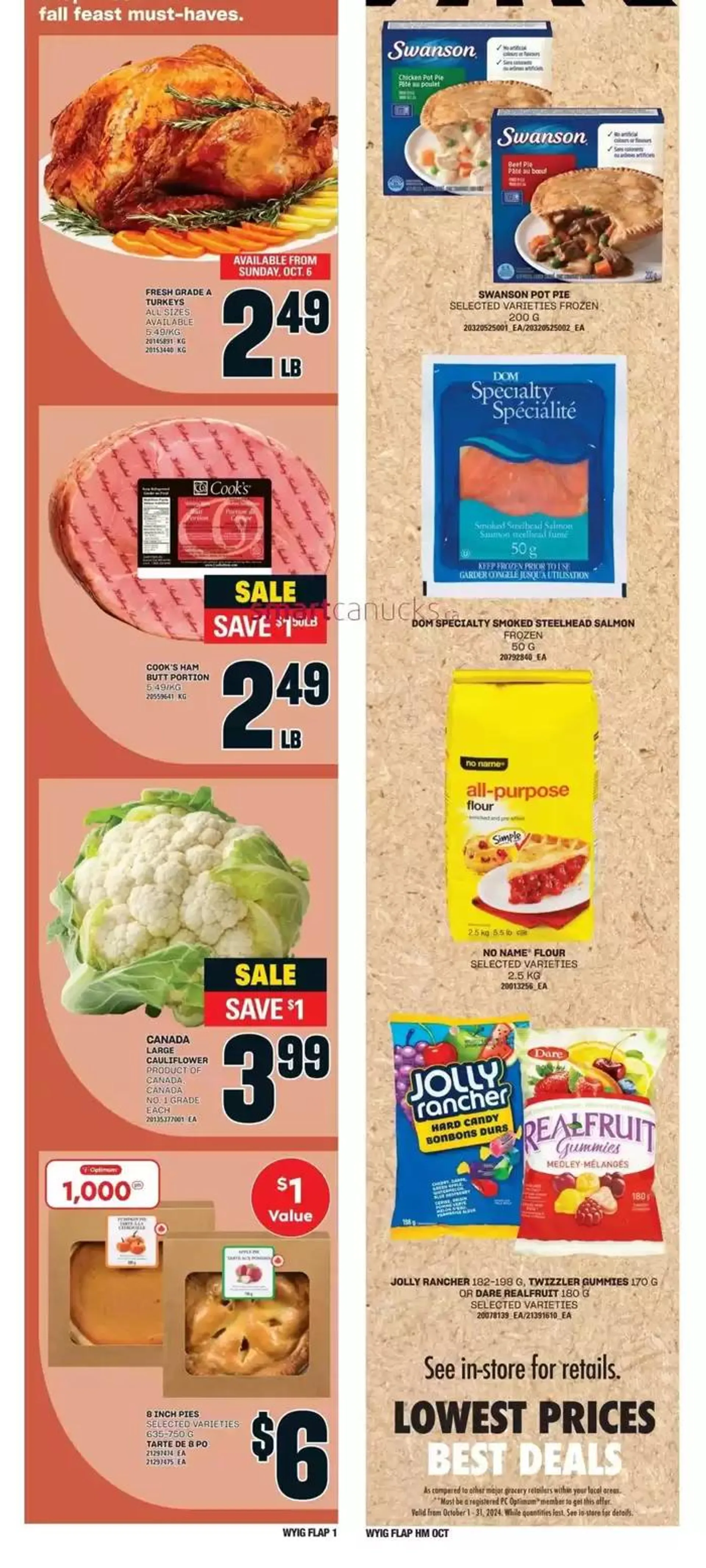 Independent Grocer weeky flyer - 1