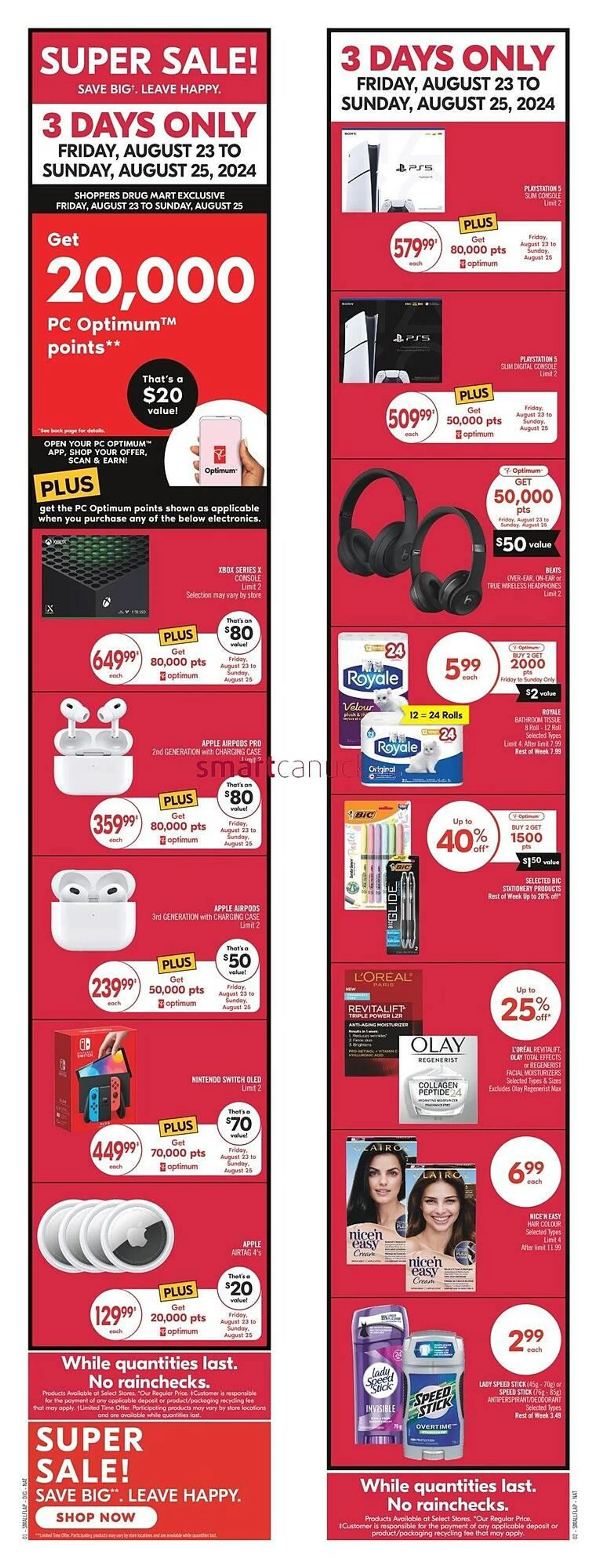 Shoppers Drug Mart flyer - 1