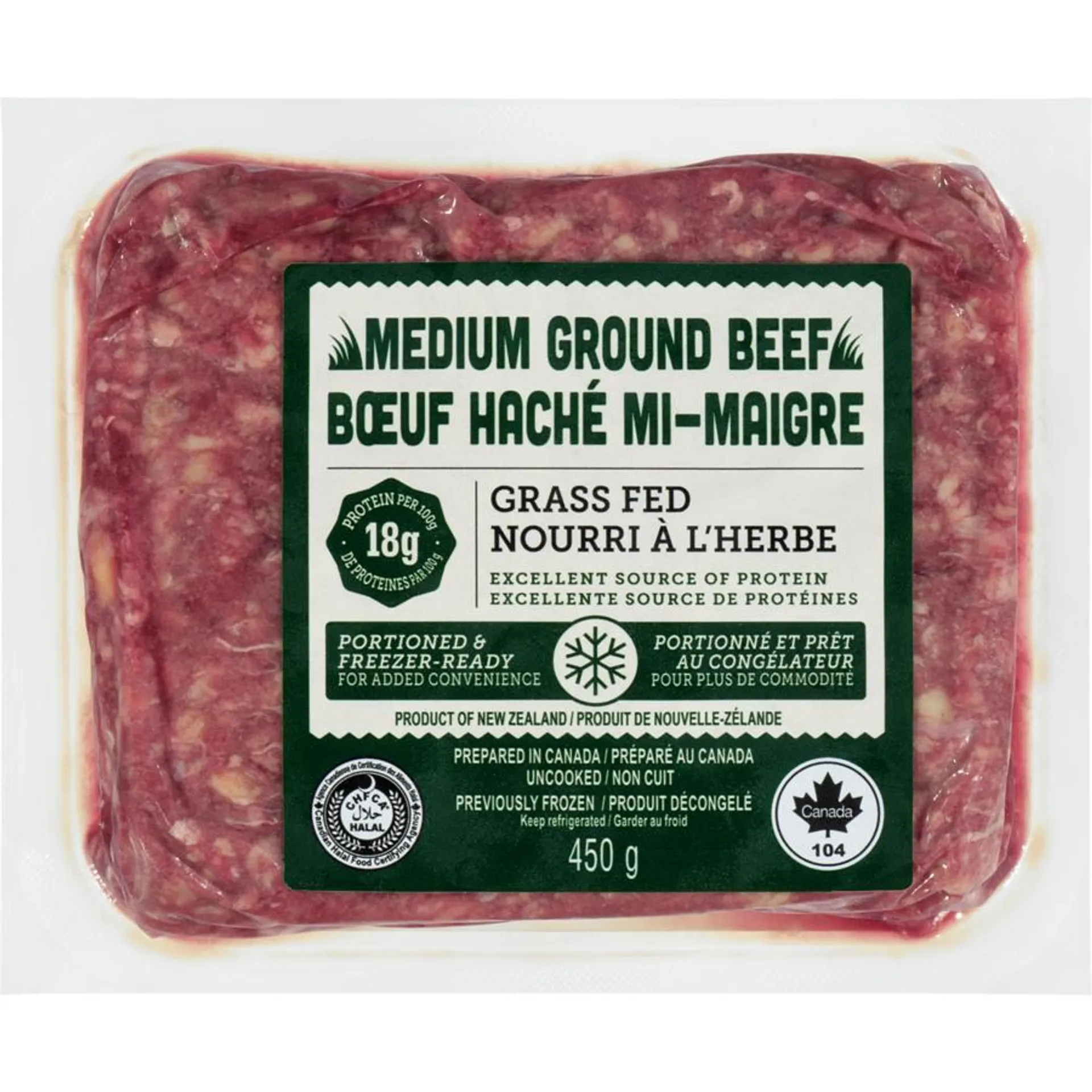 Grass-Fed Medium Ground Beef