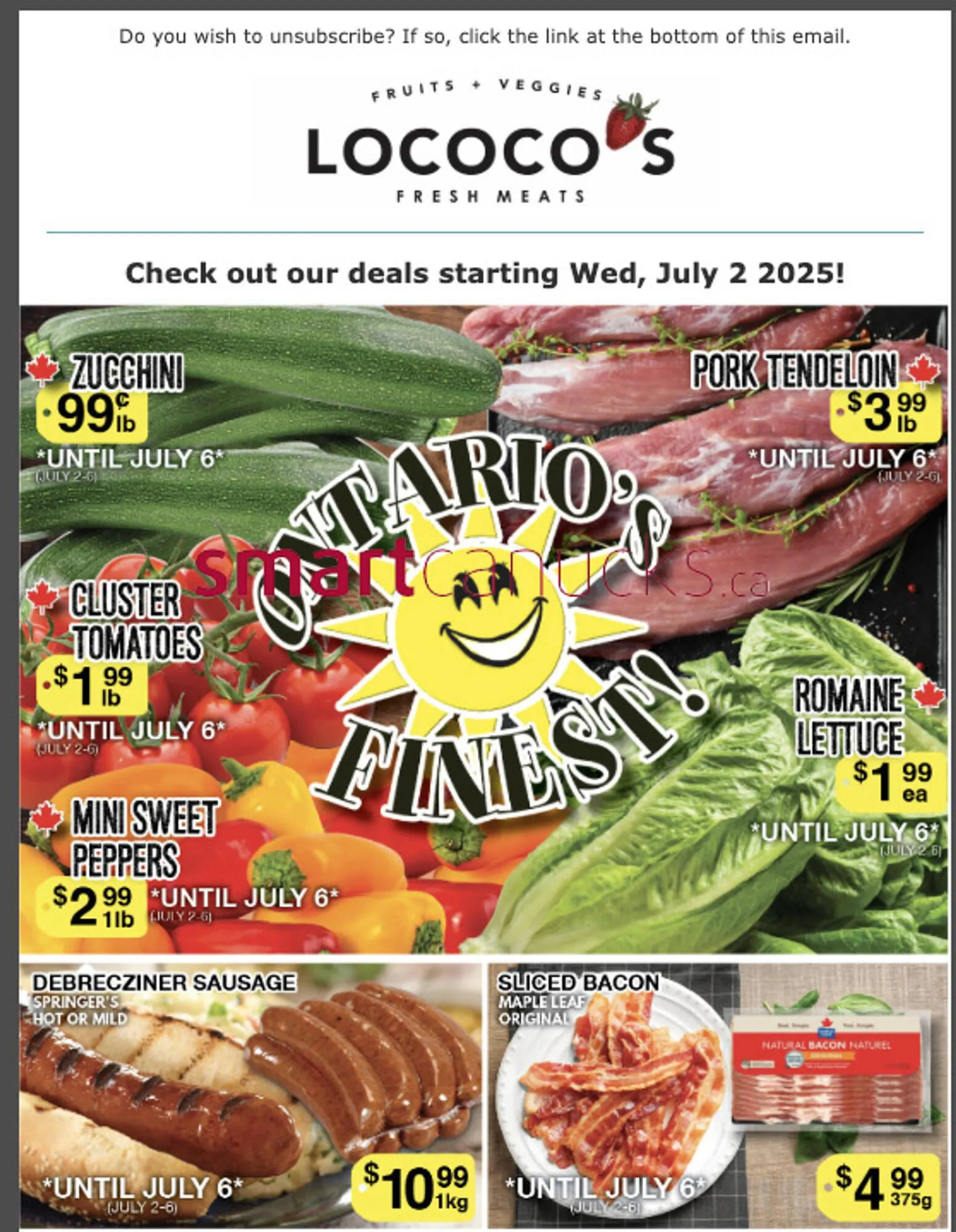 Lococo's flyer from July 2 to July 8 2025 - flyer page 1