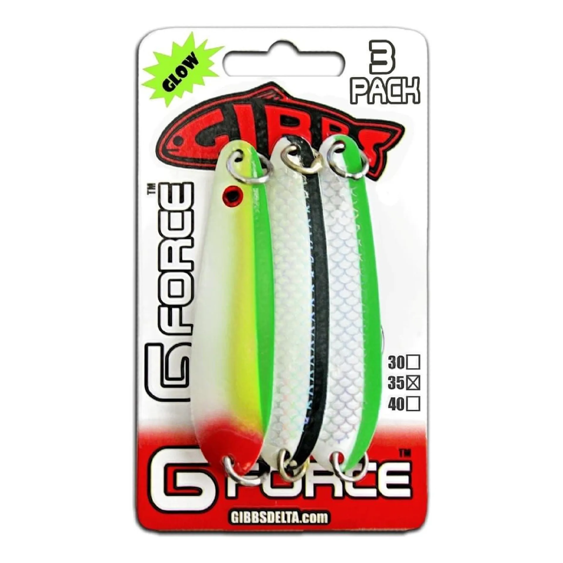 Gibbs-Delta® G-Force Spoons - 3-Pack