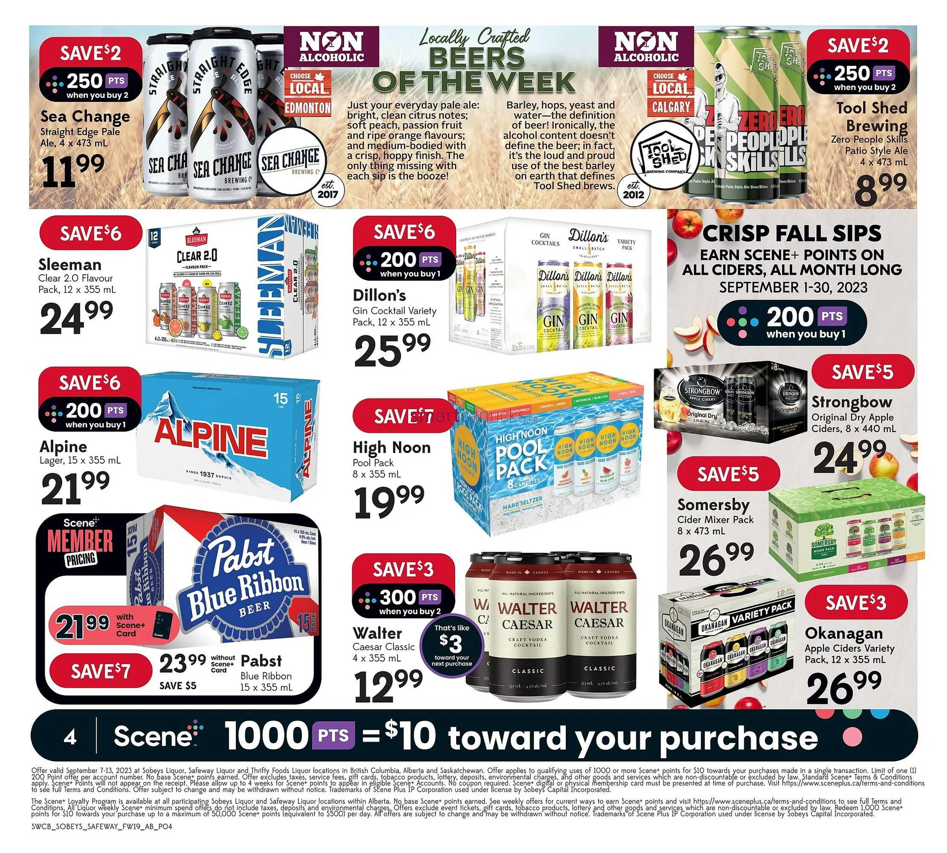 Safeway flyer from September 7 to September 13 2023 - flyer page 4