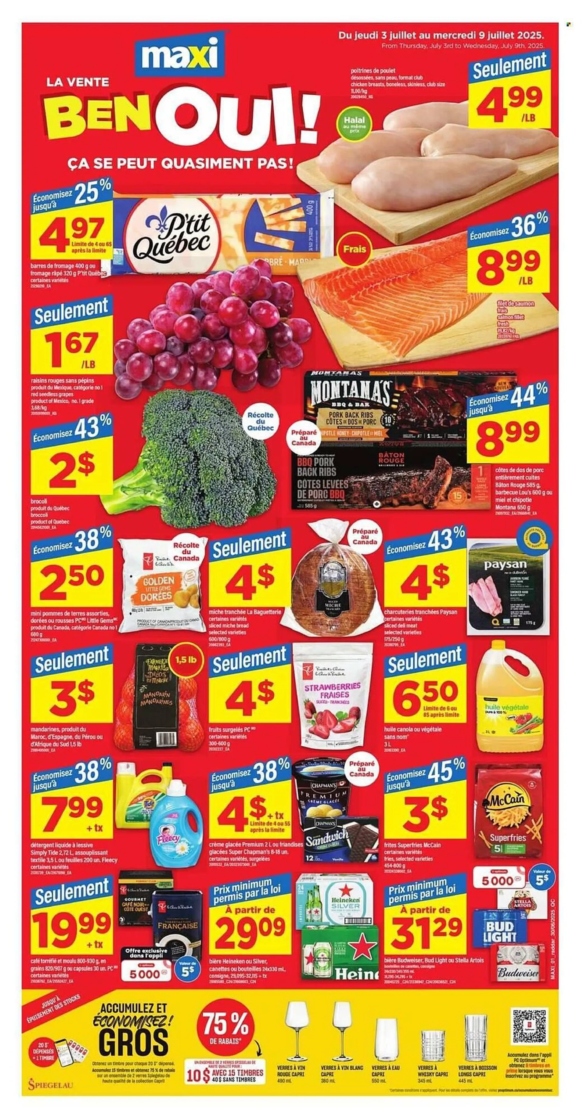 Maxi flyer from July 3 to July 9 2025 - flyer page 1