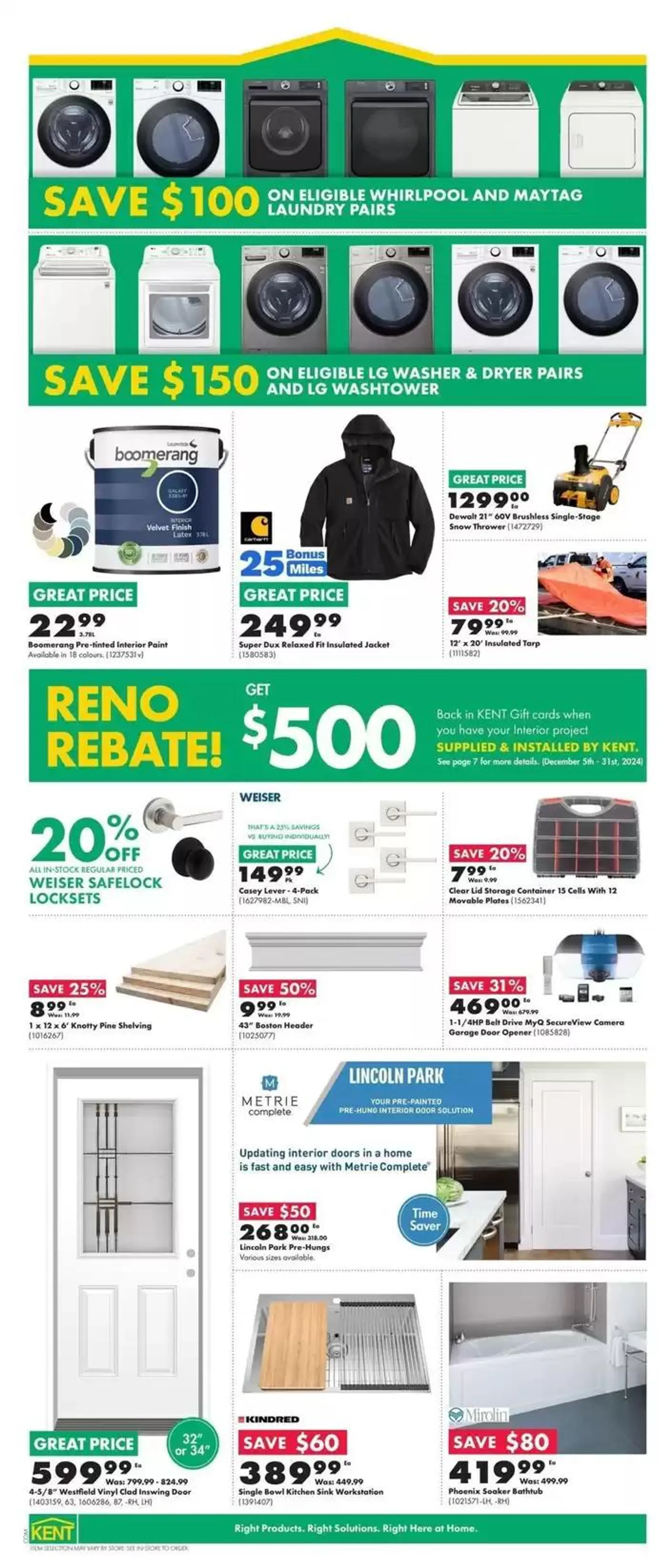 Kent Weekly ad from December 12 to December 18 2024 - flyer page 2