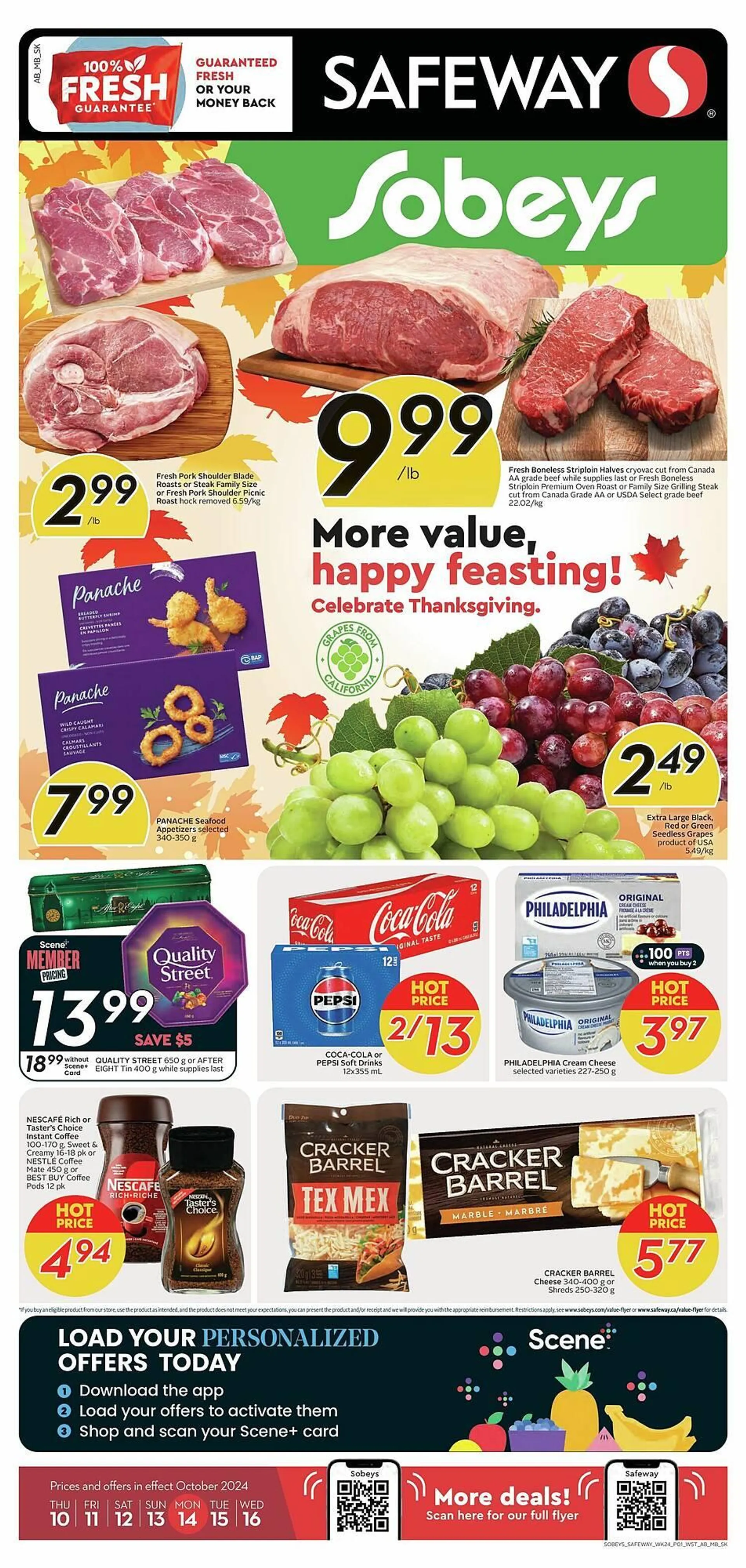 Safeway flyer - 1