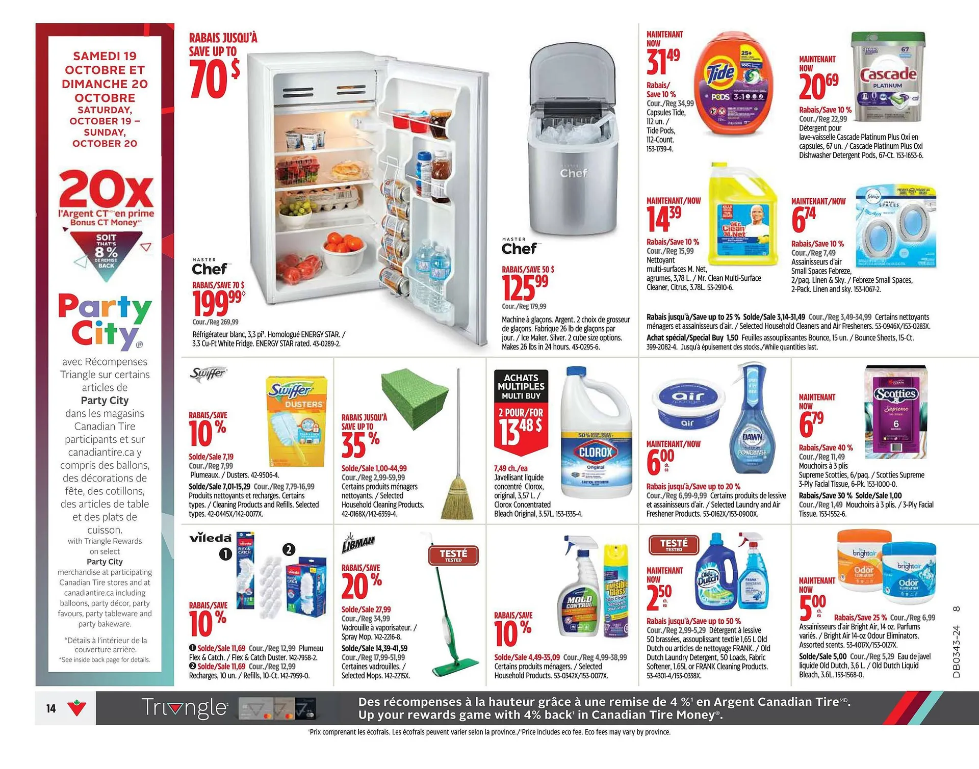 Canadian Tire flyer from October 17 to October 23 2024 - flyer page 14