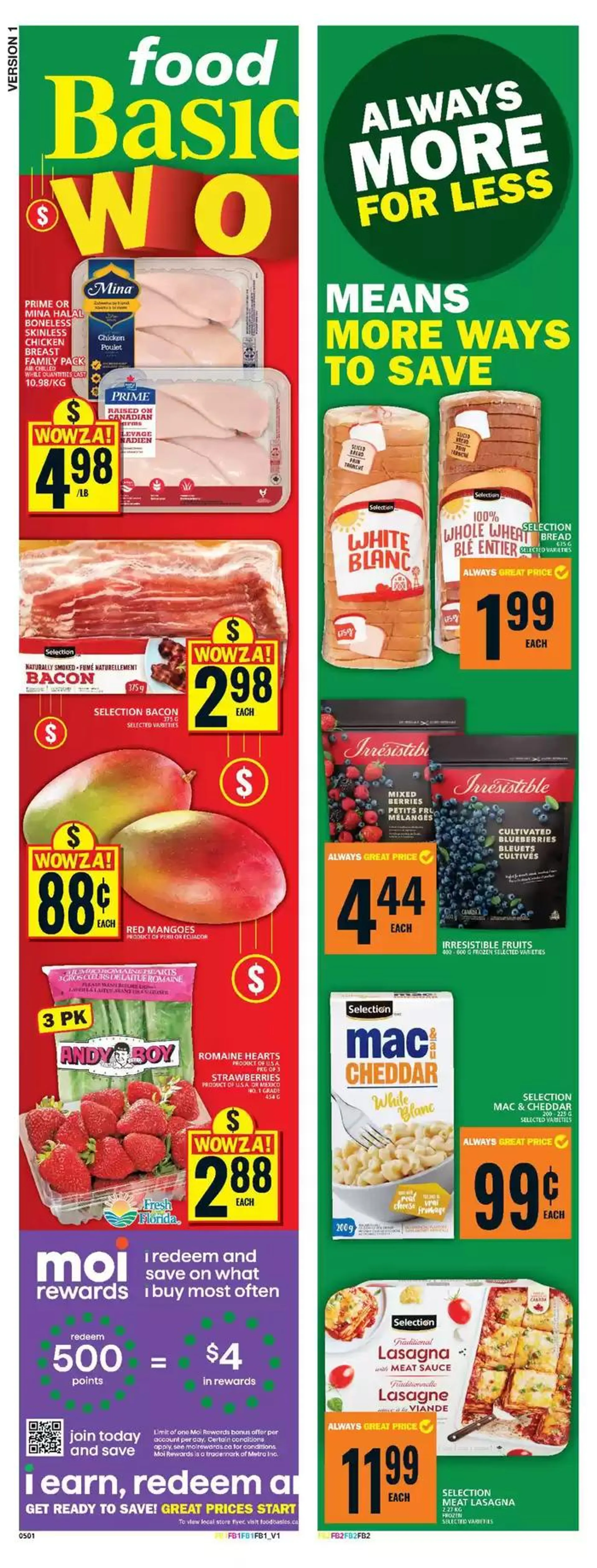 Exclusive bargains - 1