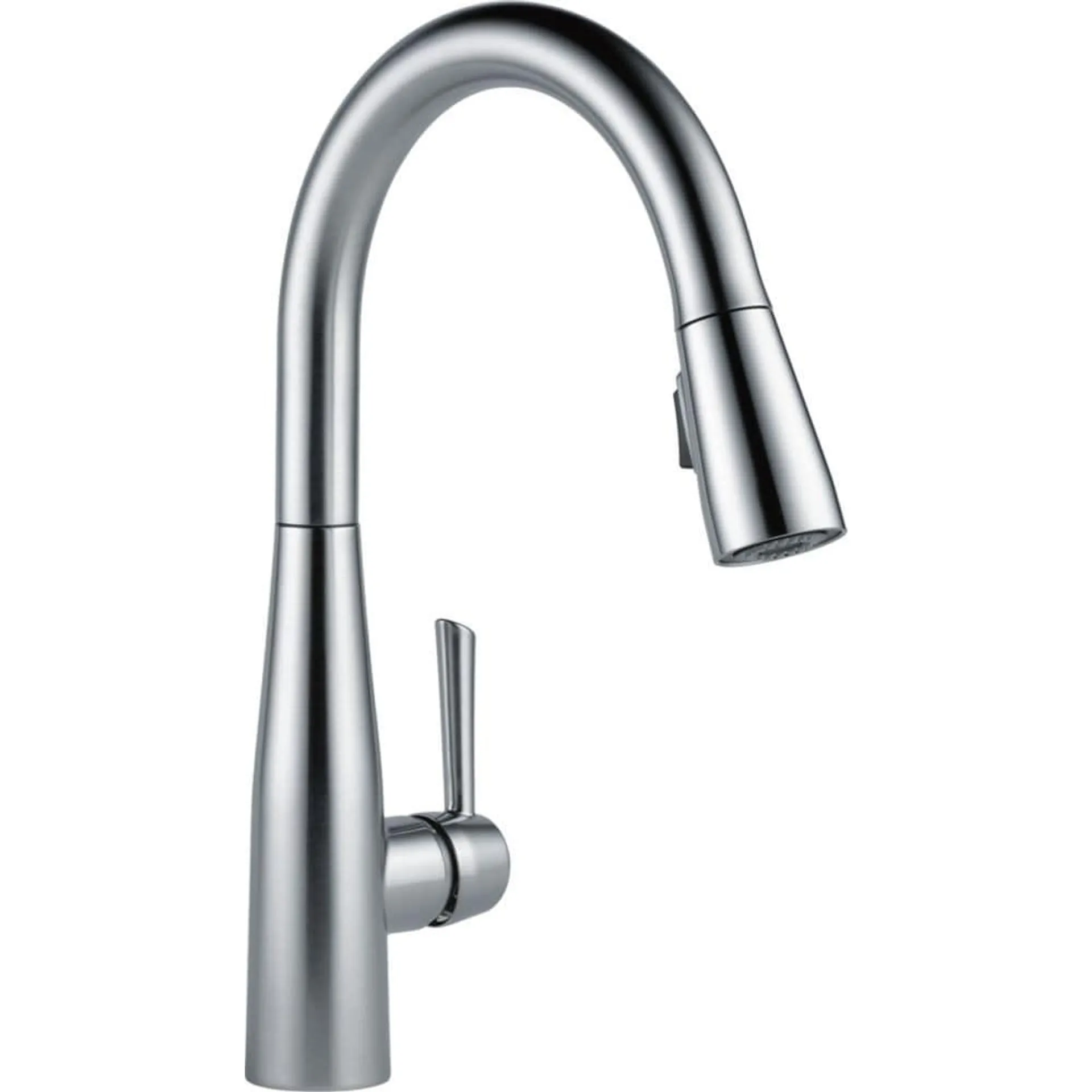 Essa Single-Handle Pull-Down Sprayer Kitchen Faucet with MagnaTite Docking in Arctic Stainless