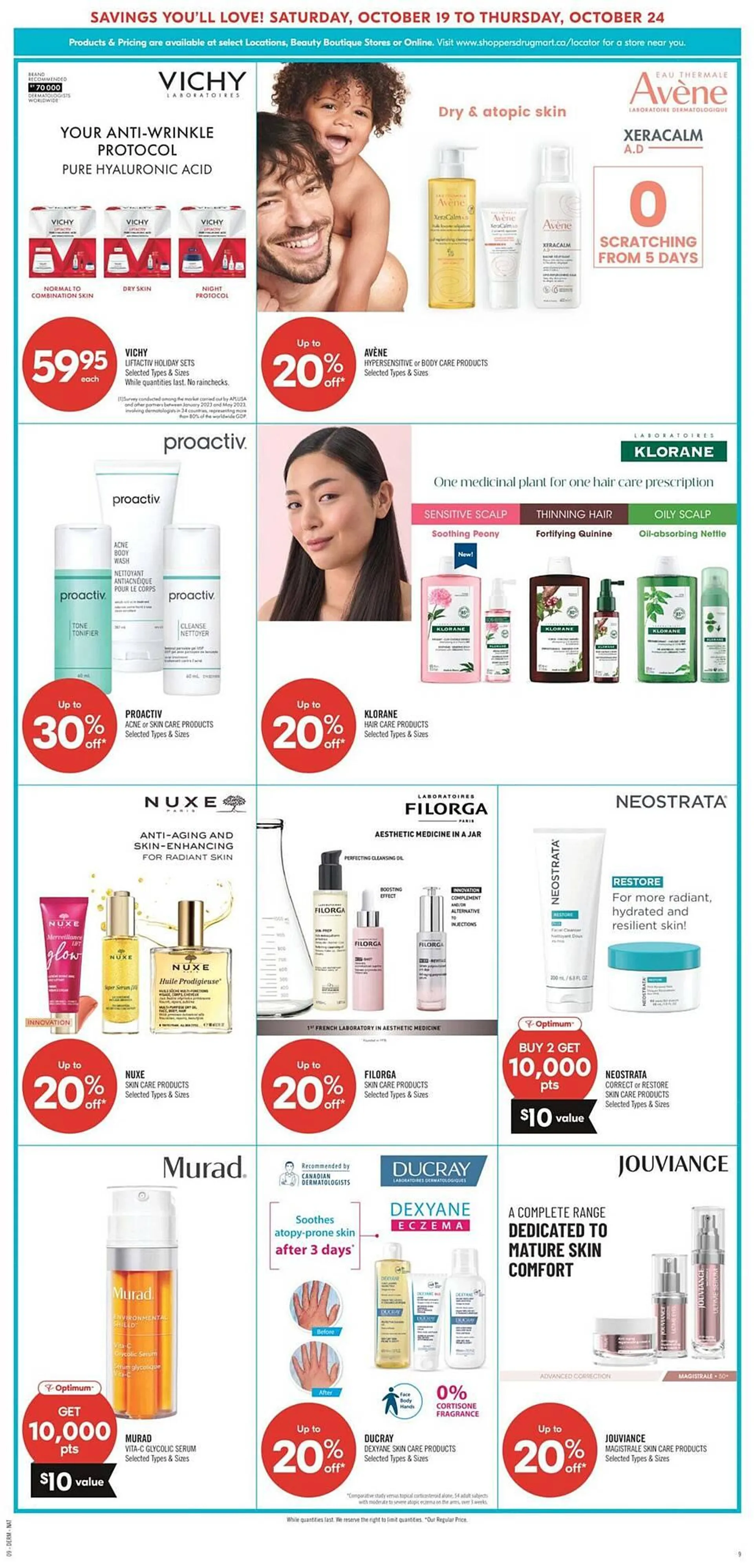 Shoppers Drug Mart flyer from October 17 to October 24 2024 - flyer page 19