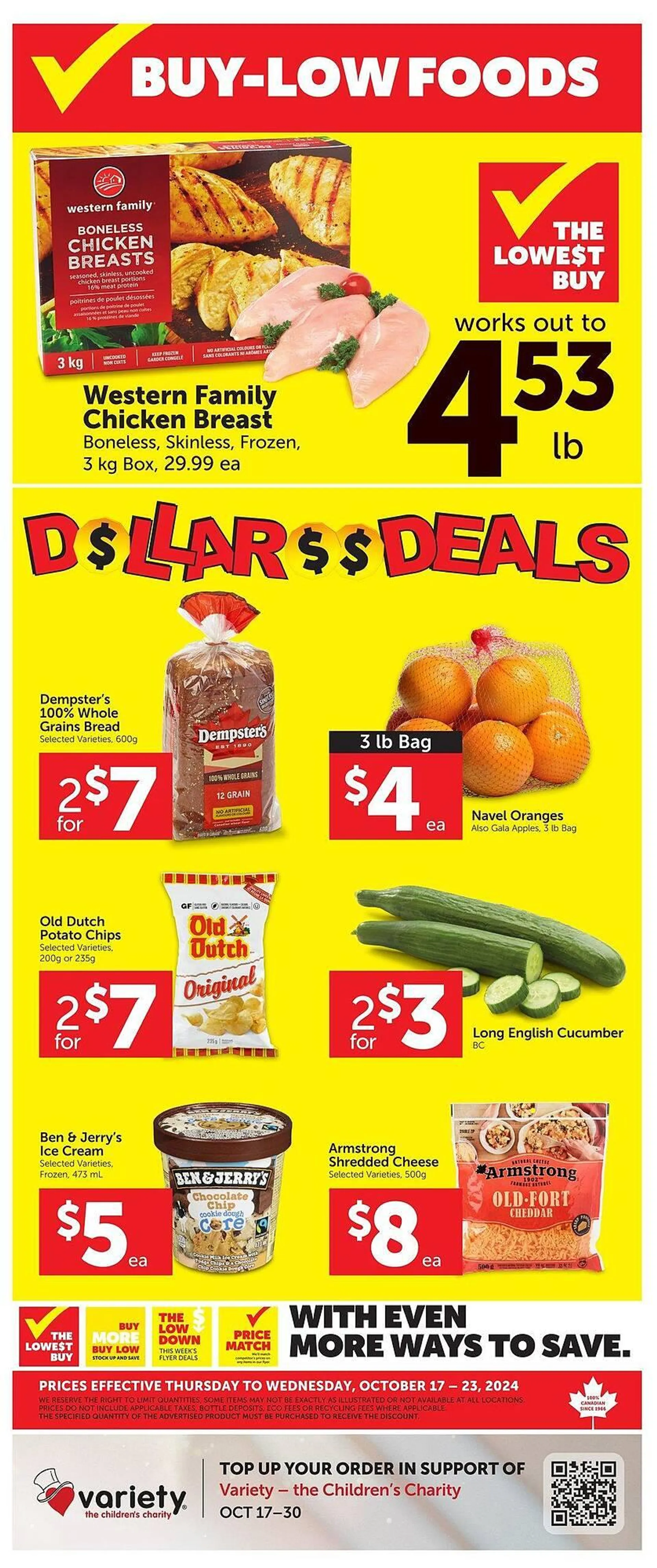 Buy-Low Foods flyer - 1