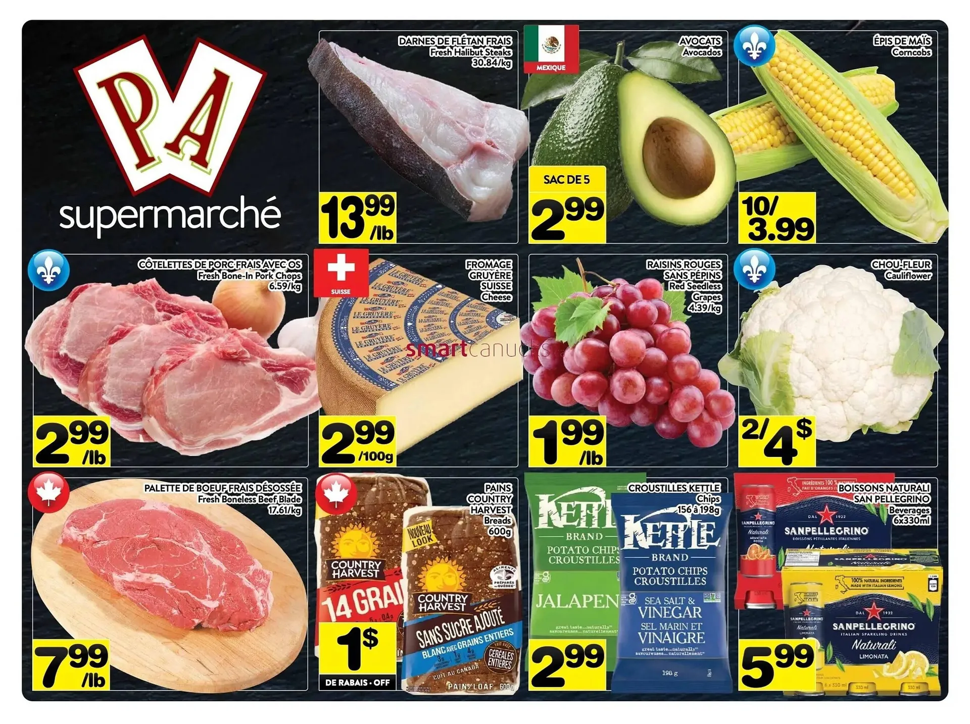 Supermarché PA flyer from July 25 to July 31 2025 - flyer page 1