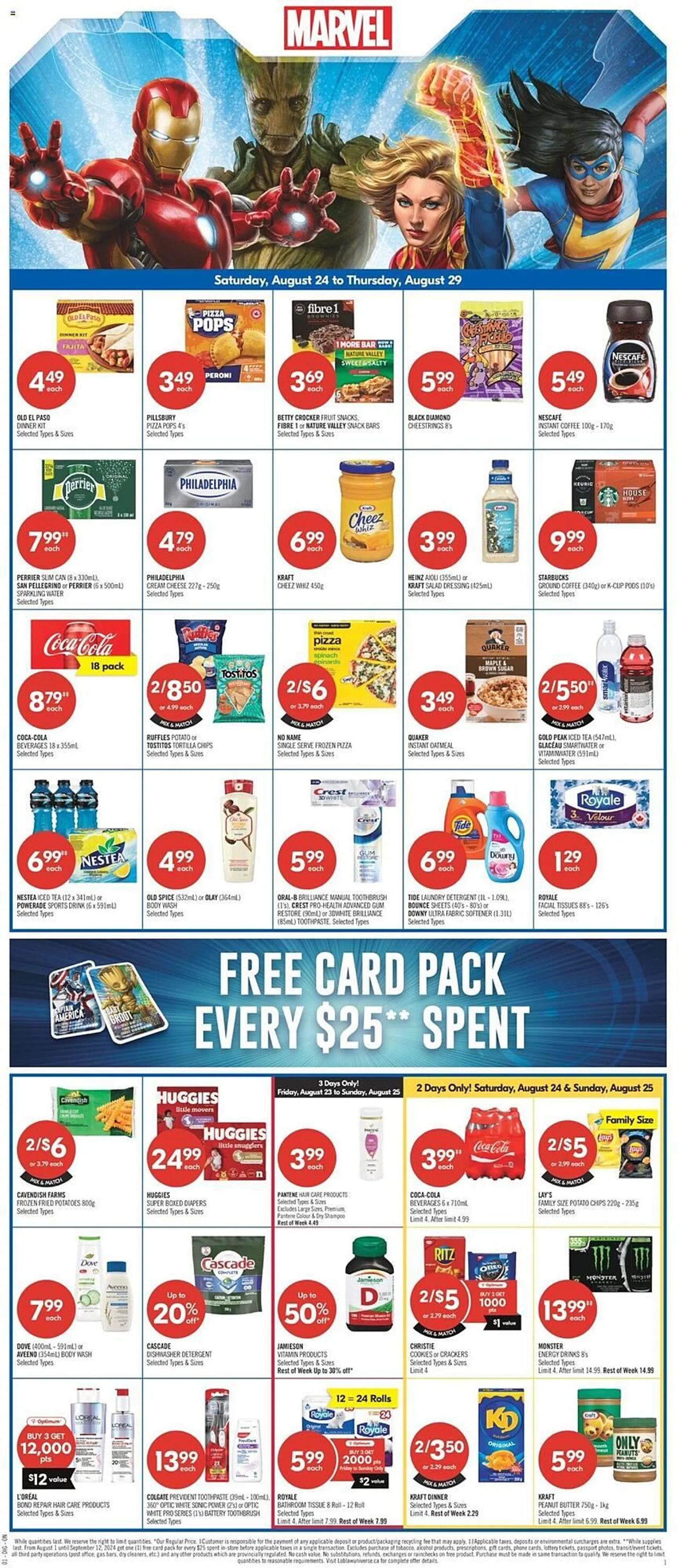 Shoppers Drug Mart flyer from August 24 to August 29 2024 - flyer page 6